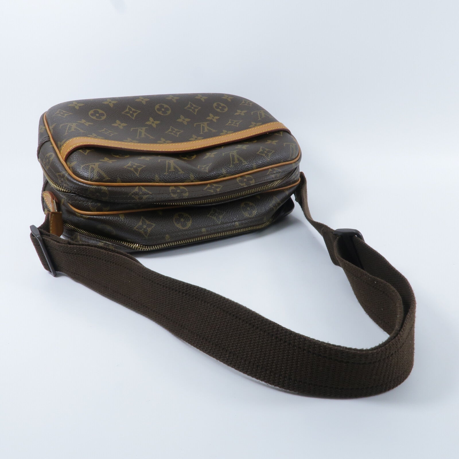 LOUIS VUITTON Monogram Reporter PM肩背袋