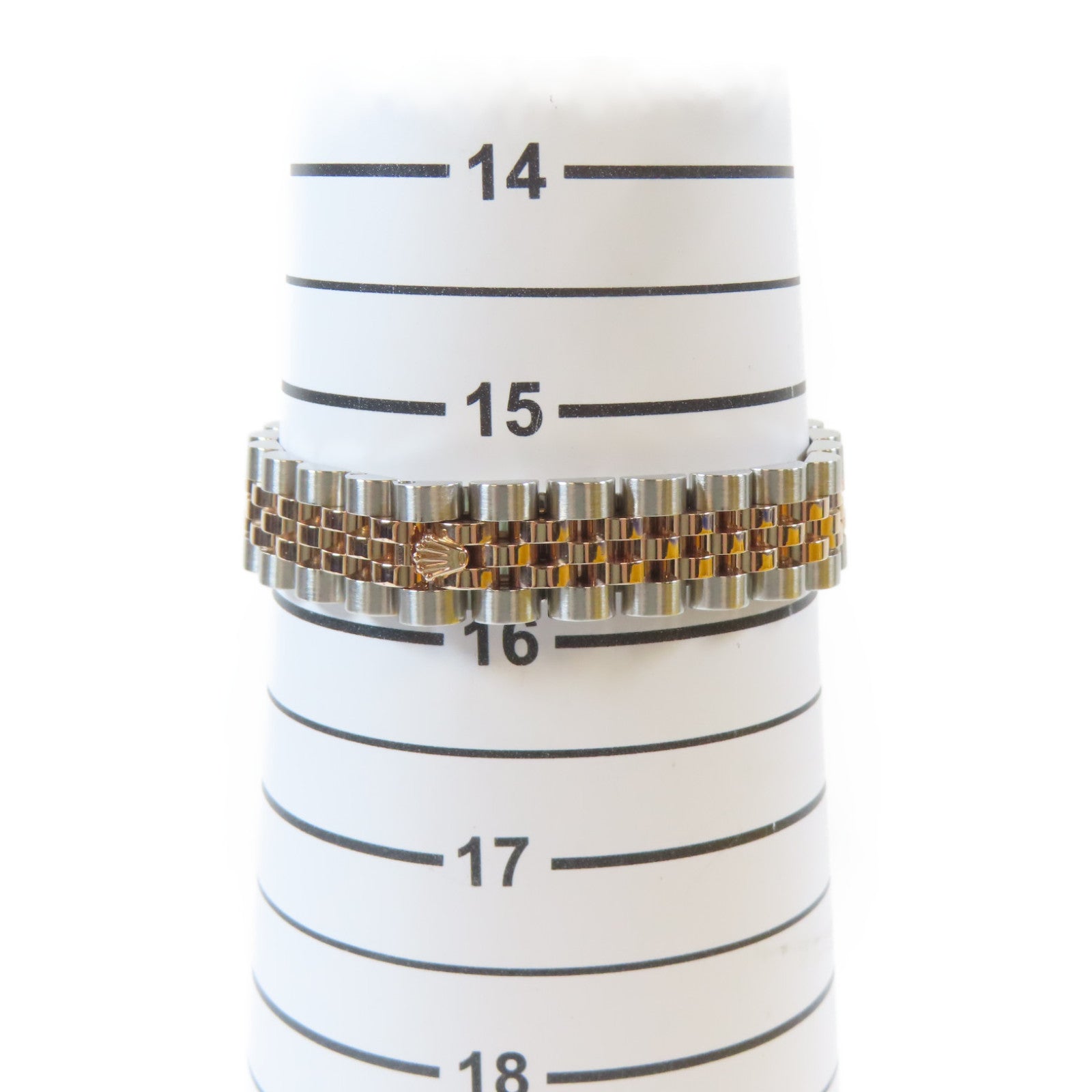 ROLEX Datejust 26mm 18K玫瑰金/不鏽鋼手錶自動機芯銀色