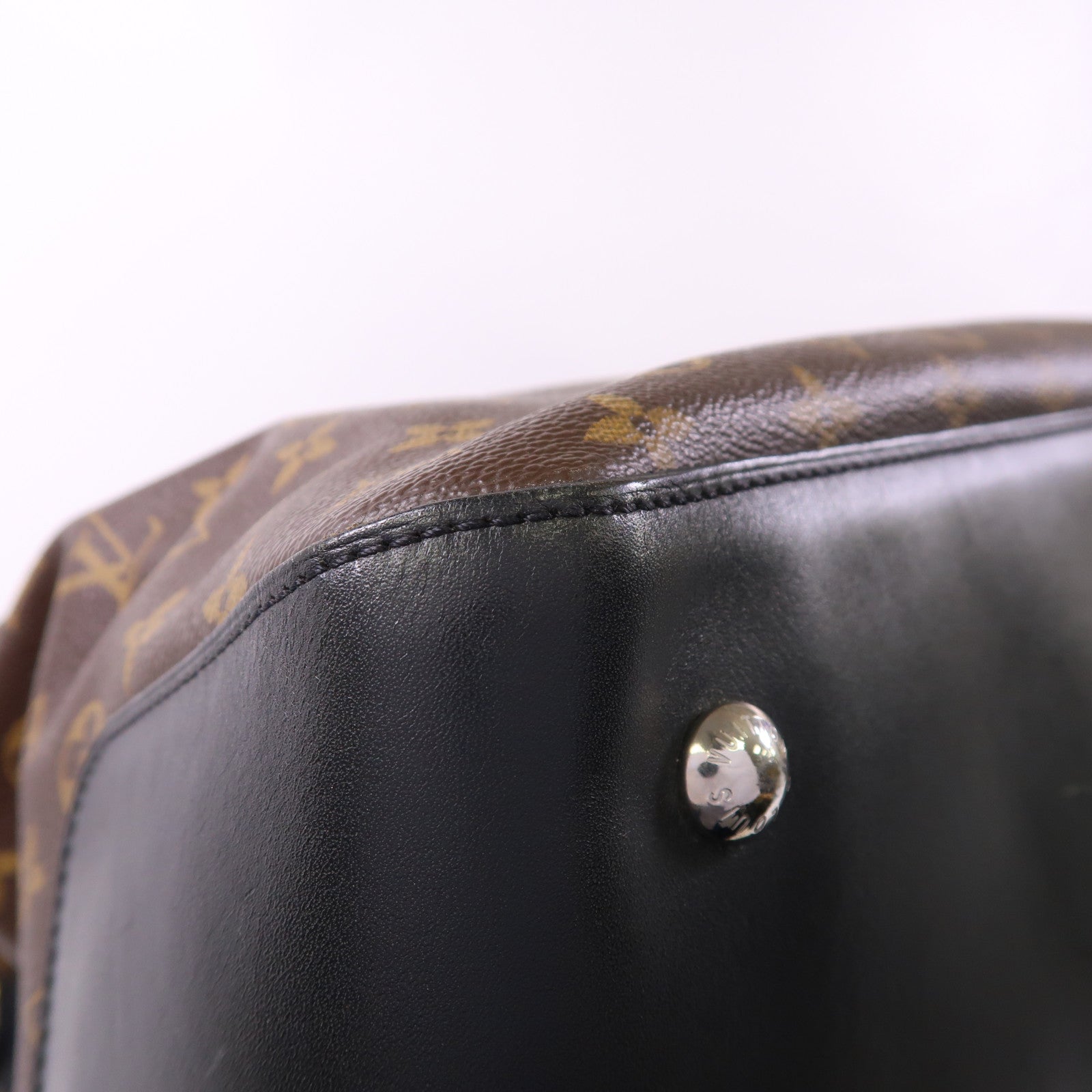 LOUIS VUITTON Monogram Greenwich銀扣手挽肩背兩用袋