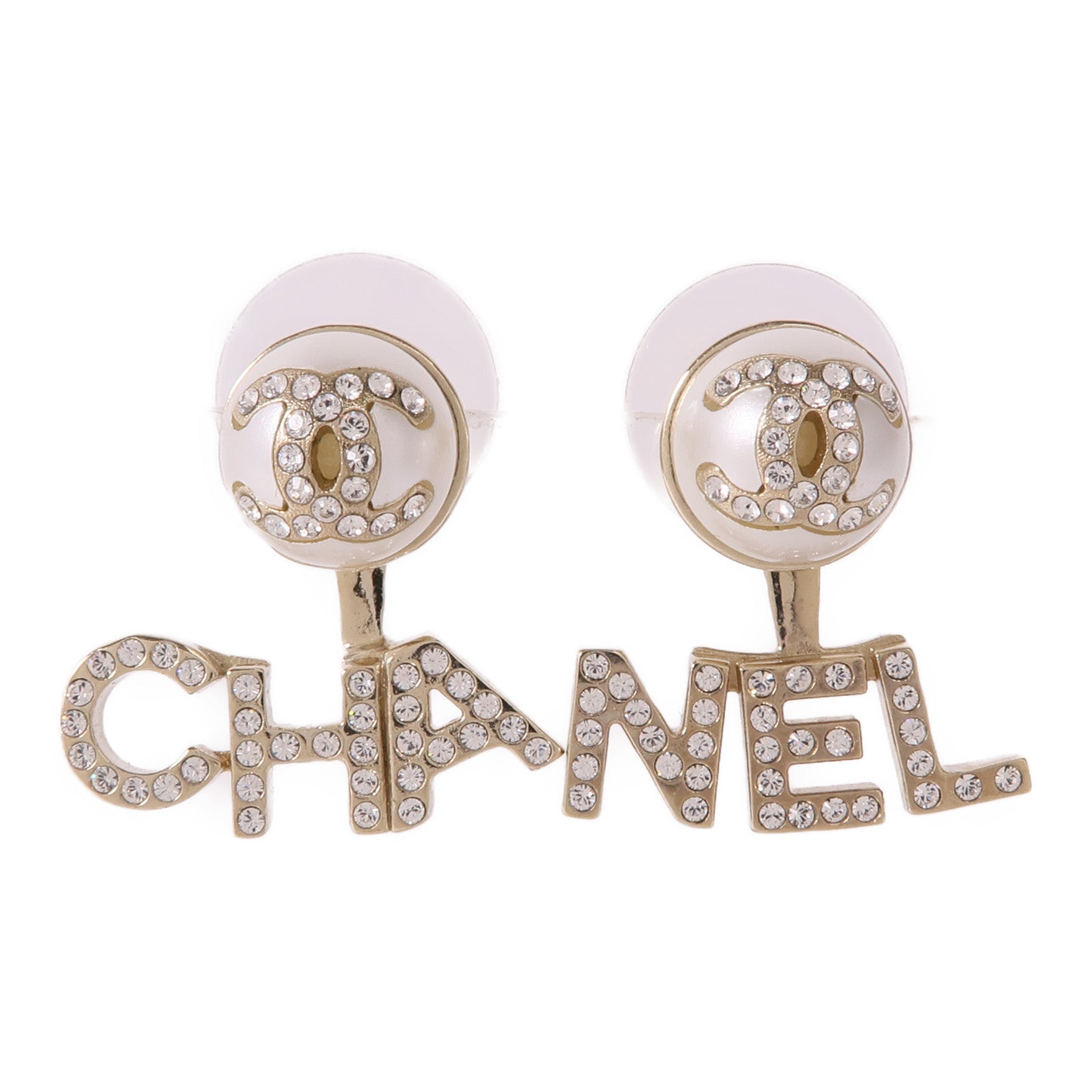 CHANEL PVC/金屬Earrings耳環