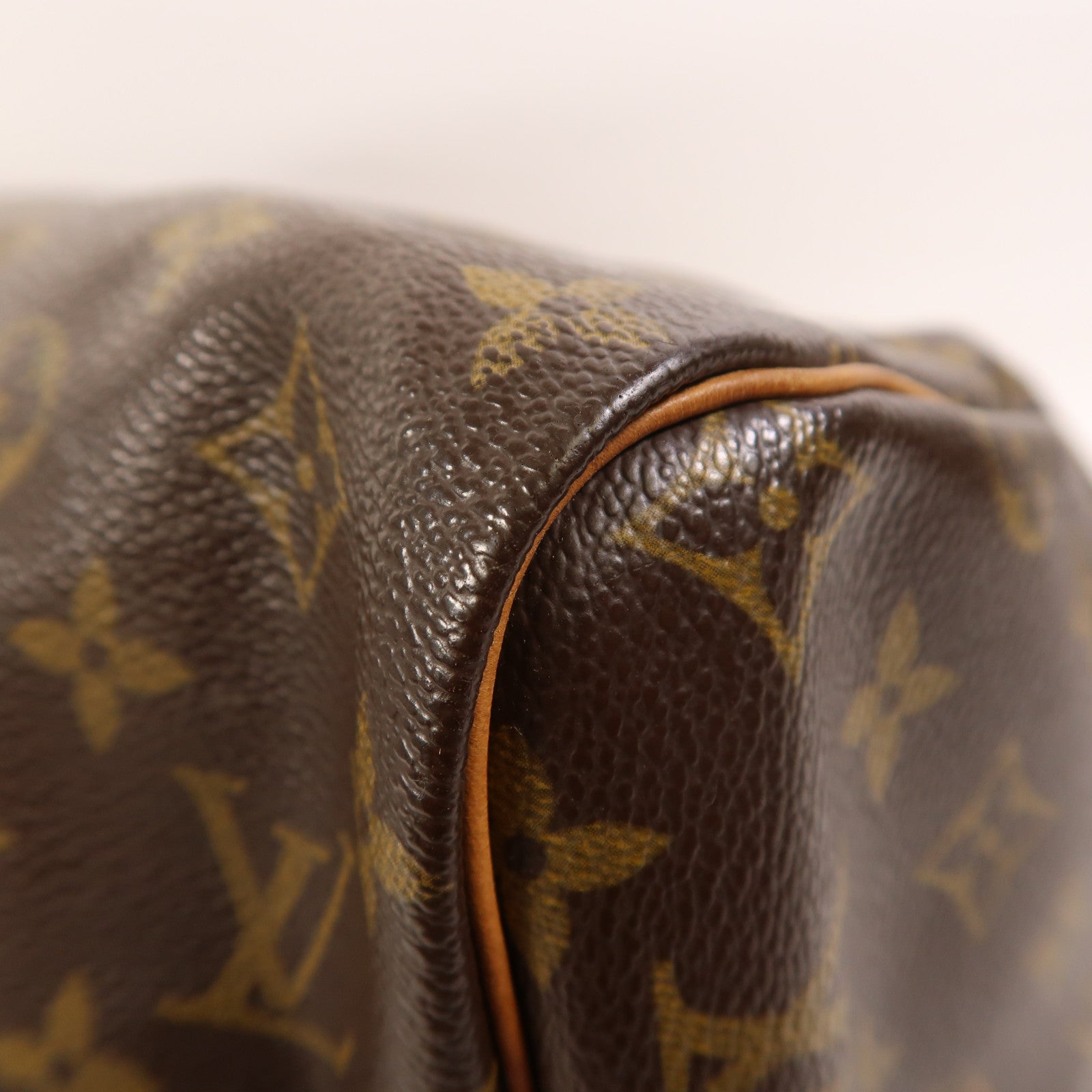 LOUIS VUITTON Monogram Speedy 30金扣手挽袋