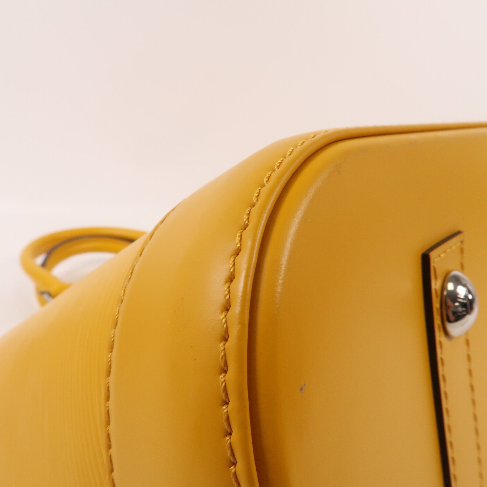 LOUIS VUITTON Epi銀金扣Hand Bag手挽袋