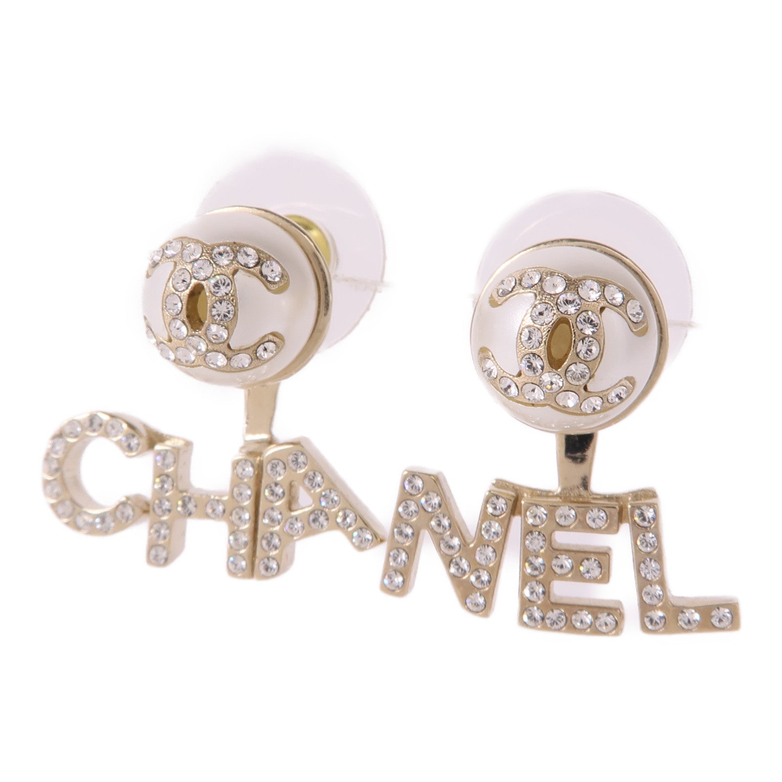 CHANEL PVC/金屬Earrings耳環