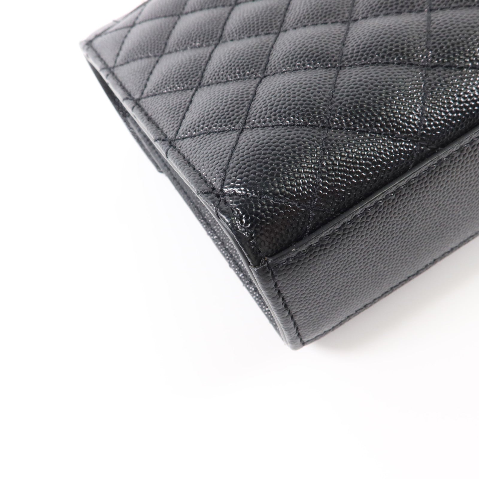SAINT LAURENT 牛皮皮革Envelope Medium鏈帶肩背袋