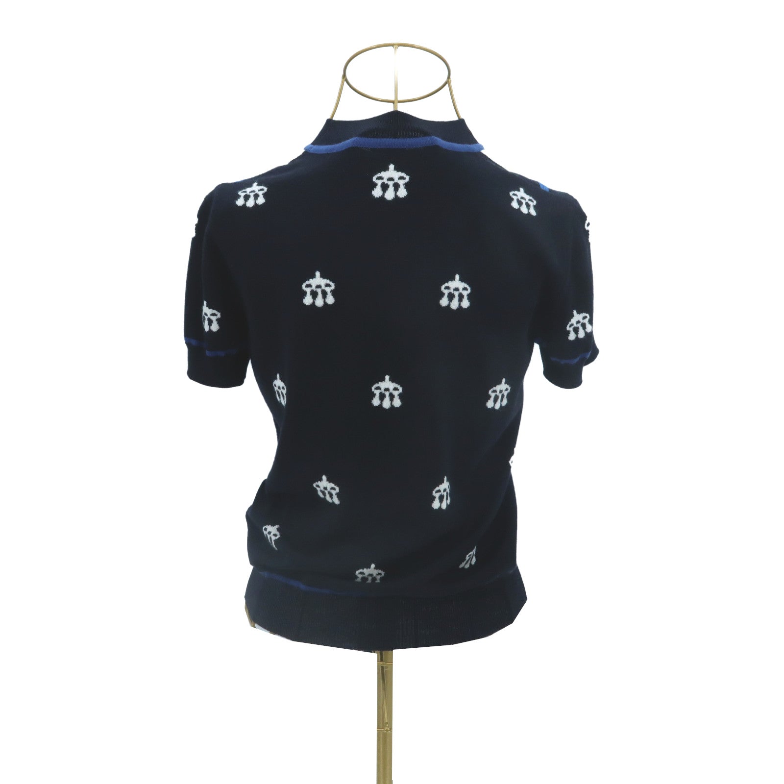 HERMES Wool Mors a Jouets Chemise Sweater針織