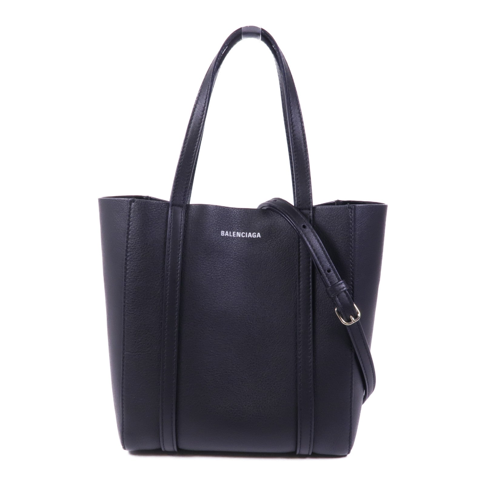 BALENCIAGA 牛皮皮革Everyday Tote銀扣手挽肩背兩用袋