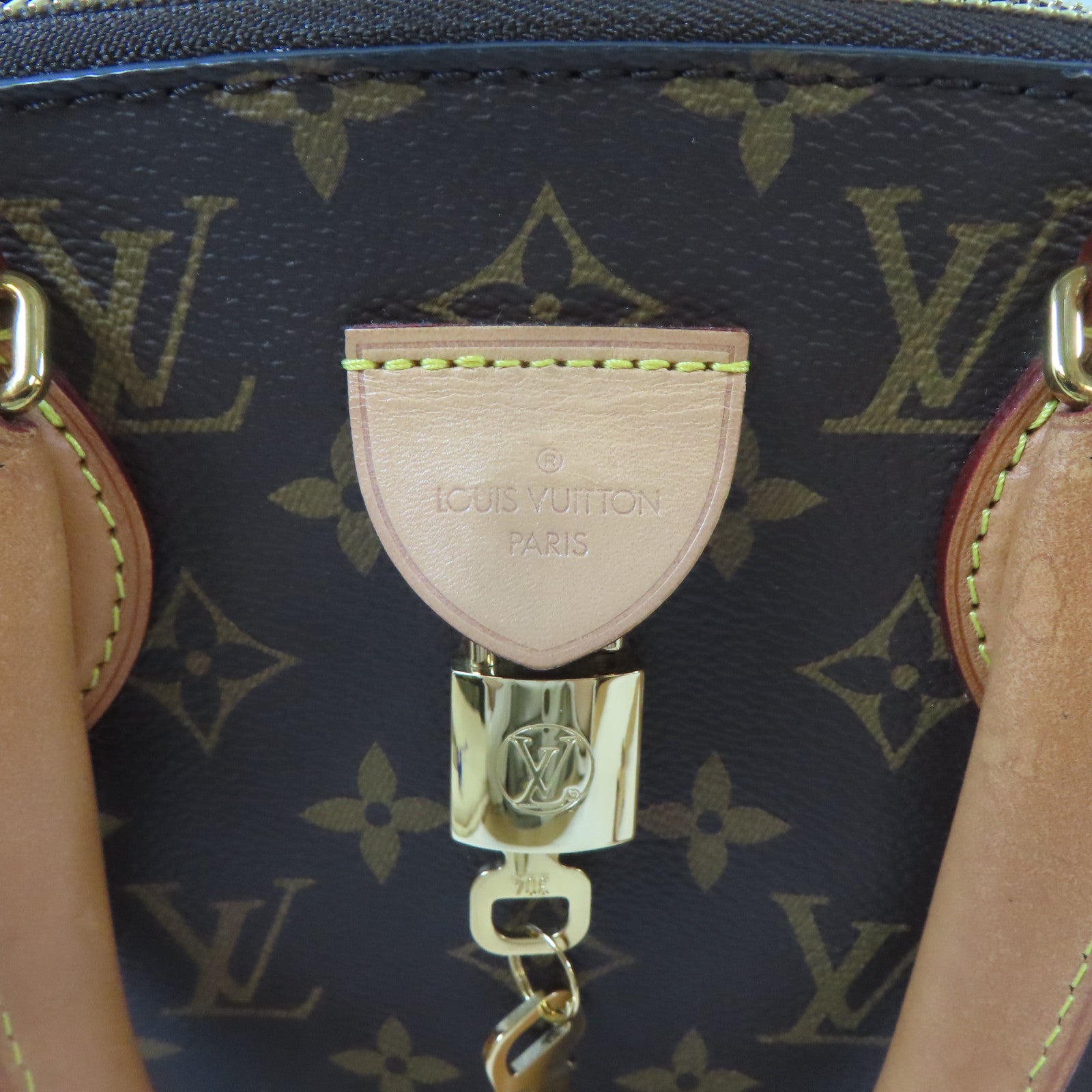 LOUIS VUITTON 【激減優惠】Monogram Rivoli PM金扣手挽肩背兩用袋棕色