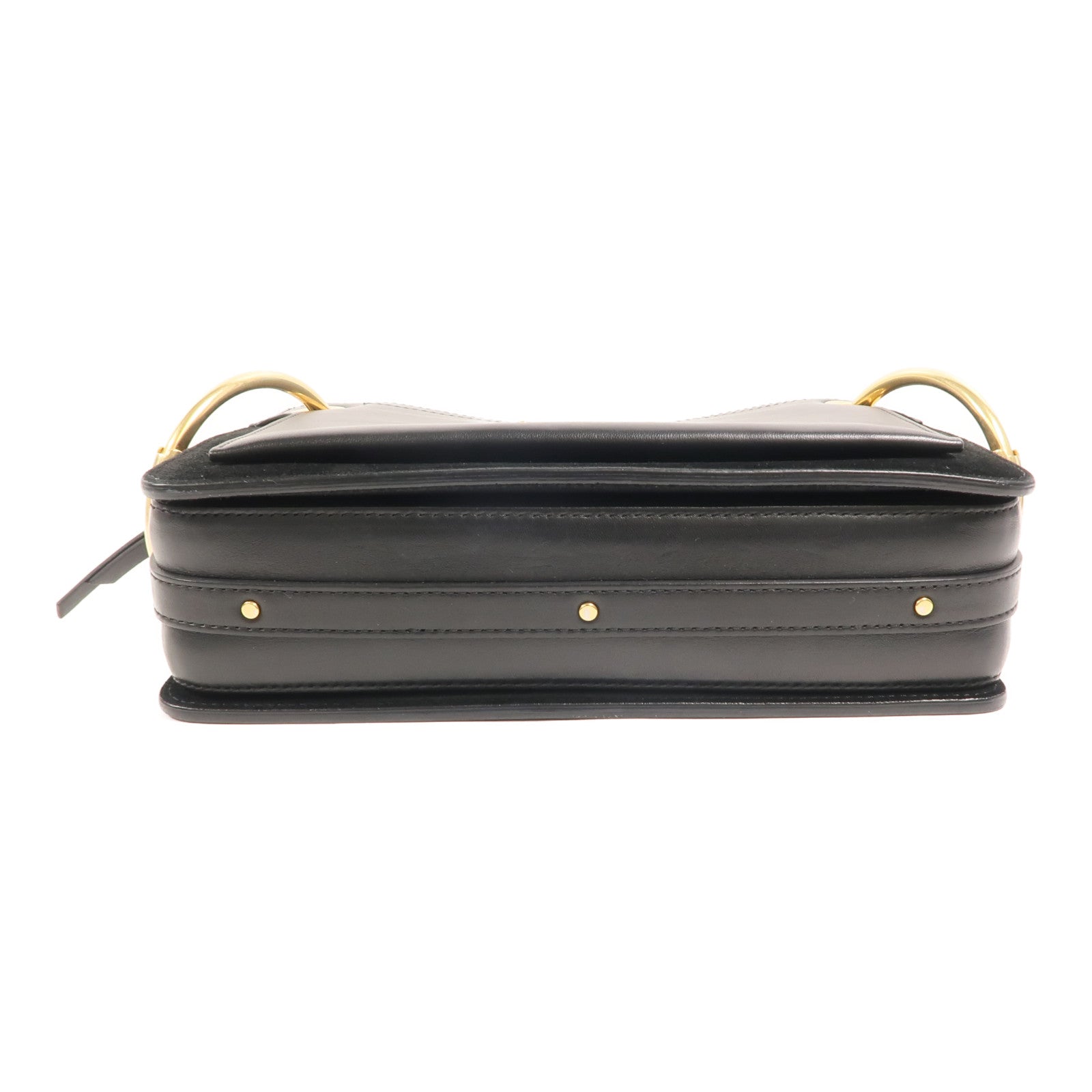 Chloe 麂皮/牛皮皮革Roy Satchel Bag手挽肩背兩用袋