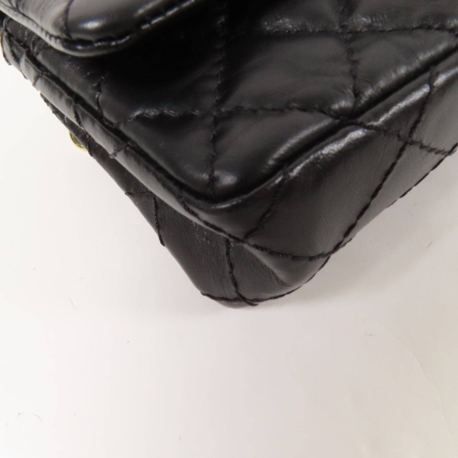 CHANEL 牛皮皮革2.55 Waist Bag金扣腰包