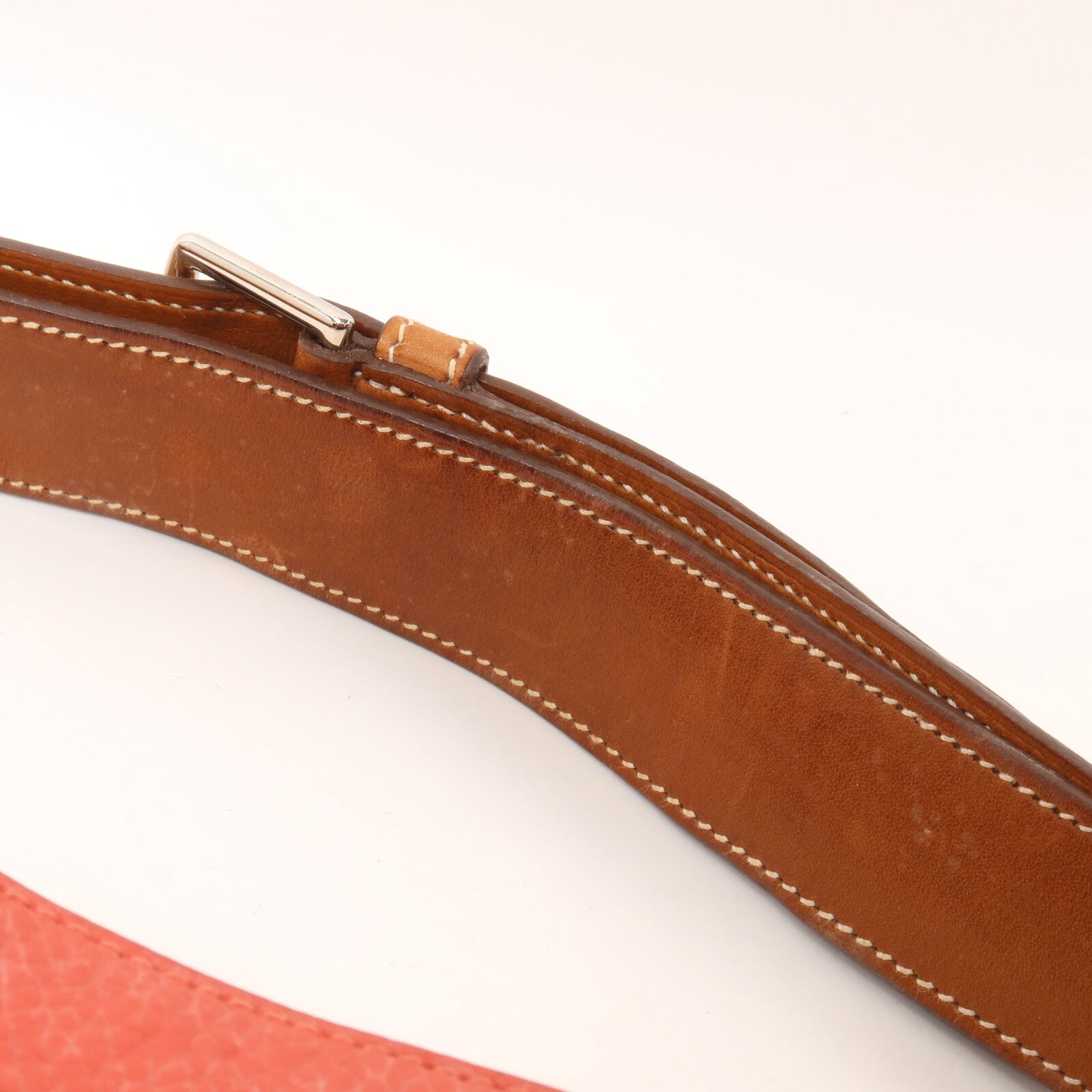 HERMES Togo皮革So Kelly 22肩背袋Fauve/Rose Jaipur