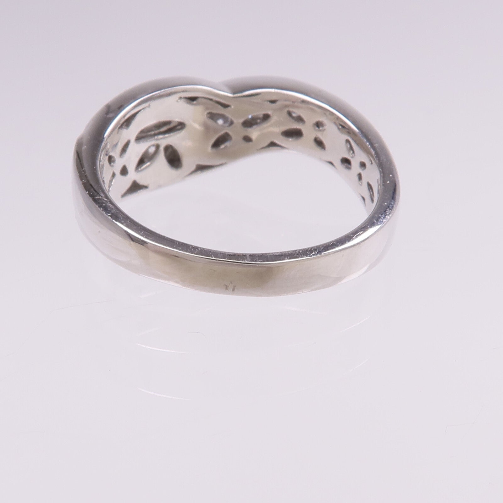 JEWELRY PT1000鉑金Diamond Ring鑽石戒指US#8.25