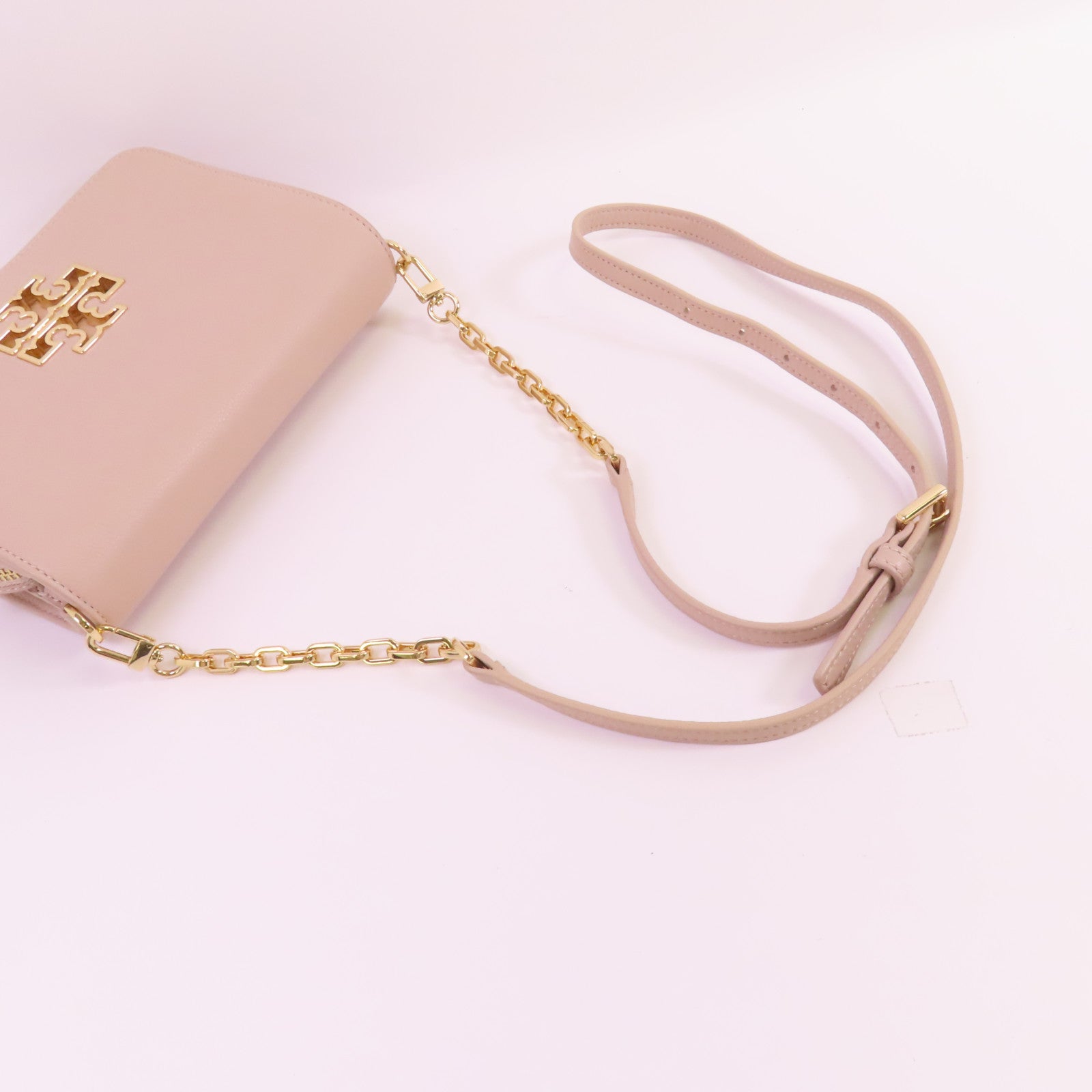 Tory Burch 牛皮皮革Shoulder Bag金扣肩背袋