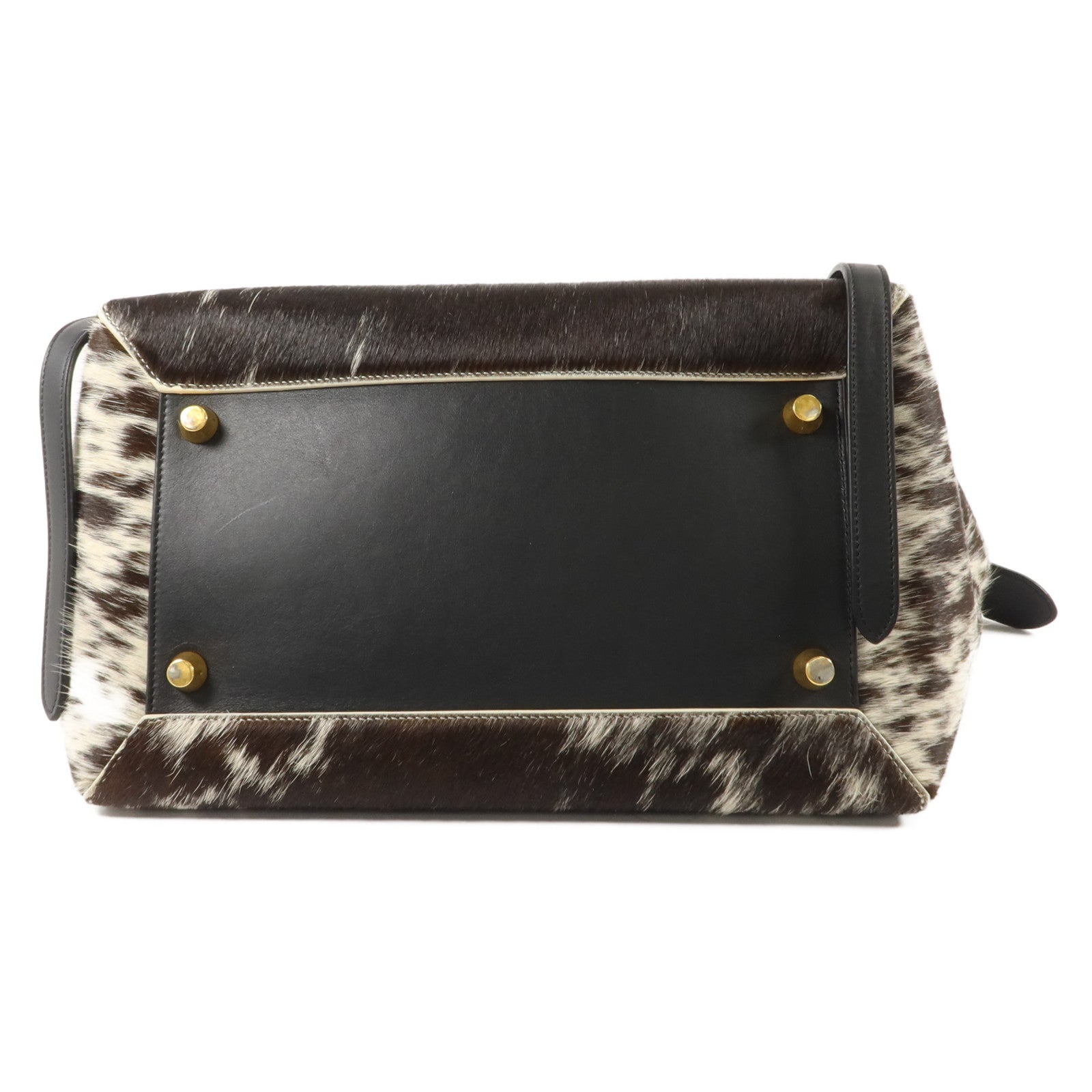 CELINE 牛皮皮革/馬毛Mirco Belt Bag肩背袋