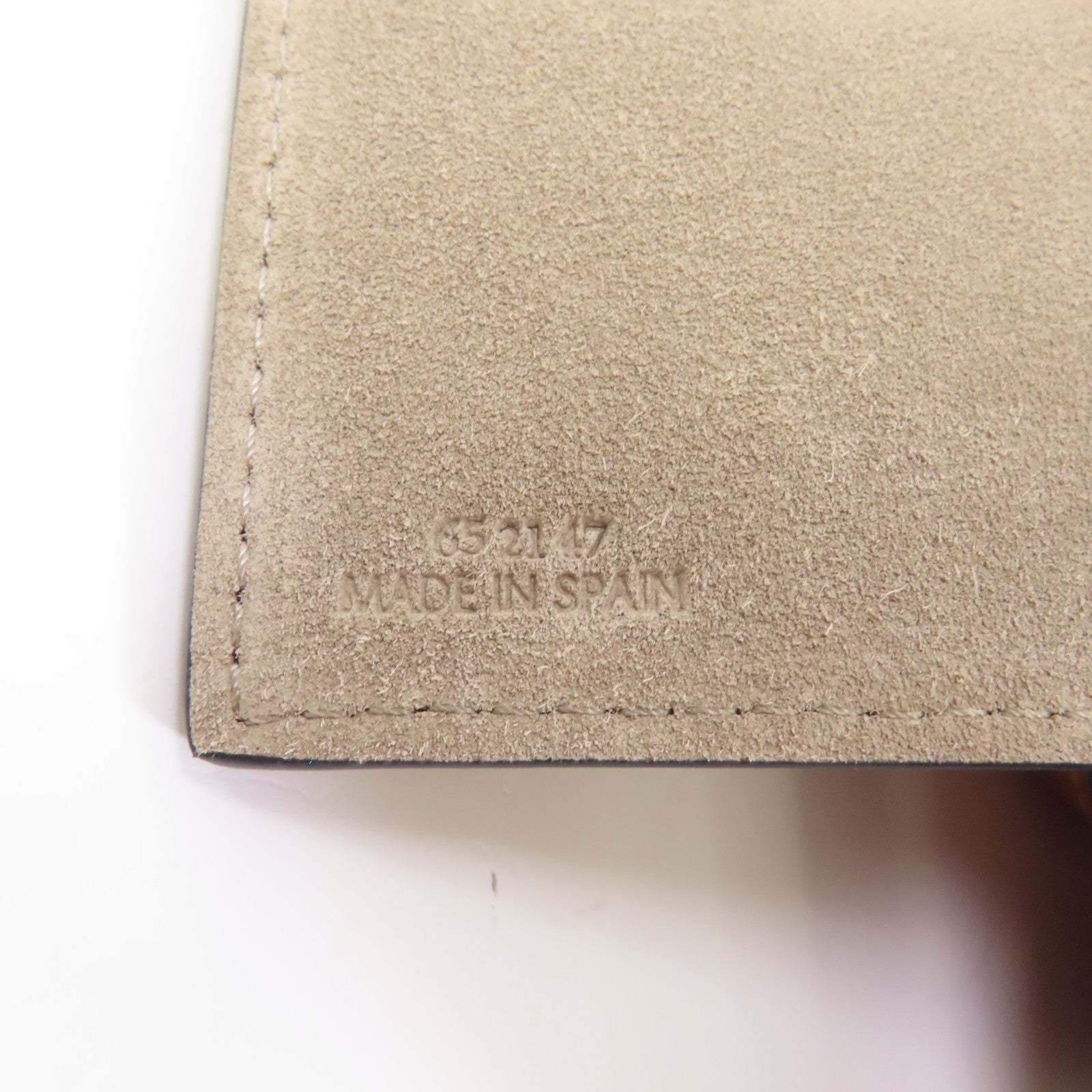 LOEWE 牛皮皮革Anagram Tote Small手挽肩背兩用袋啡色
