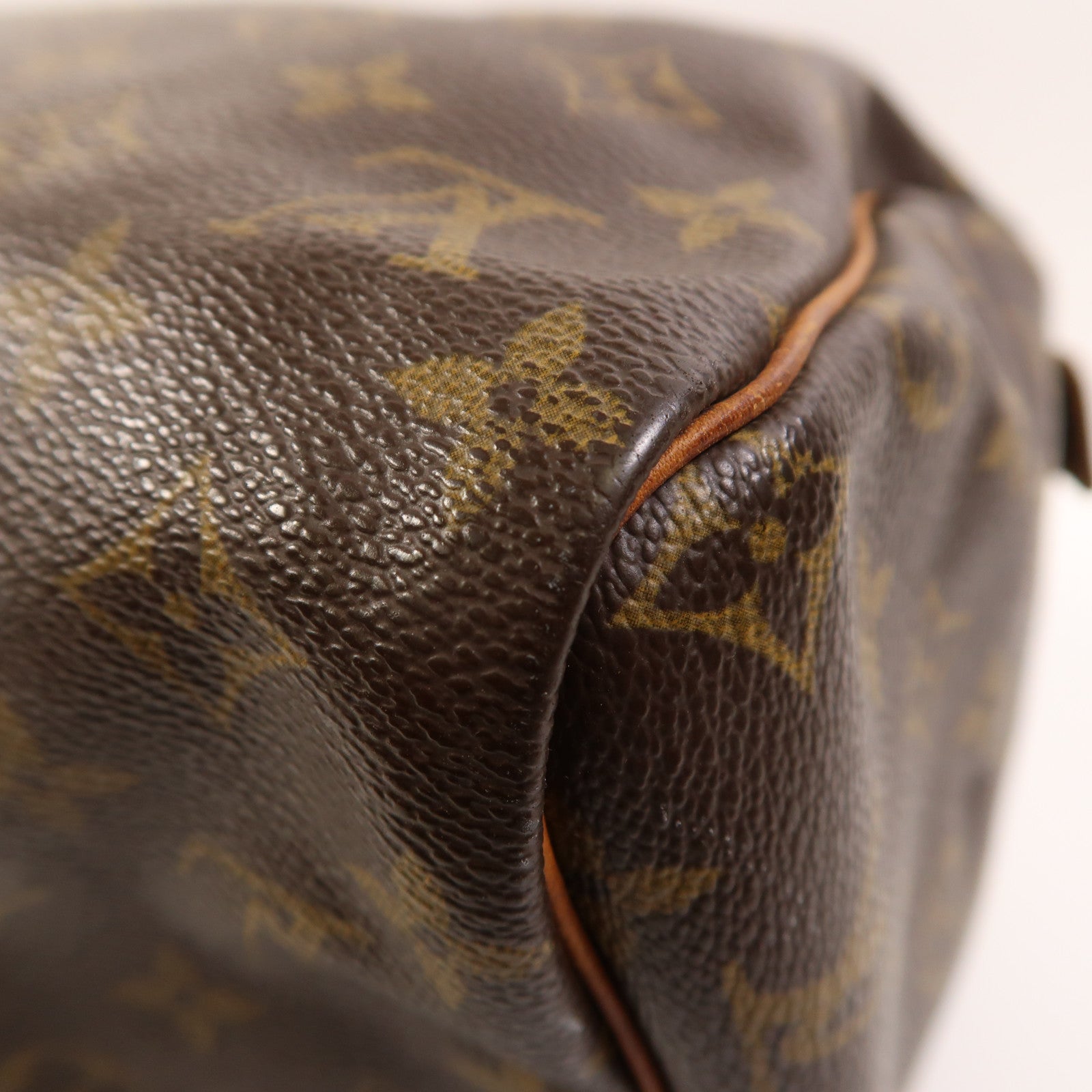 LOUIS VUITTON Monogram Speedy 30金扣手挽袋