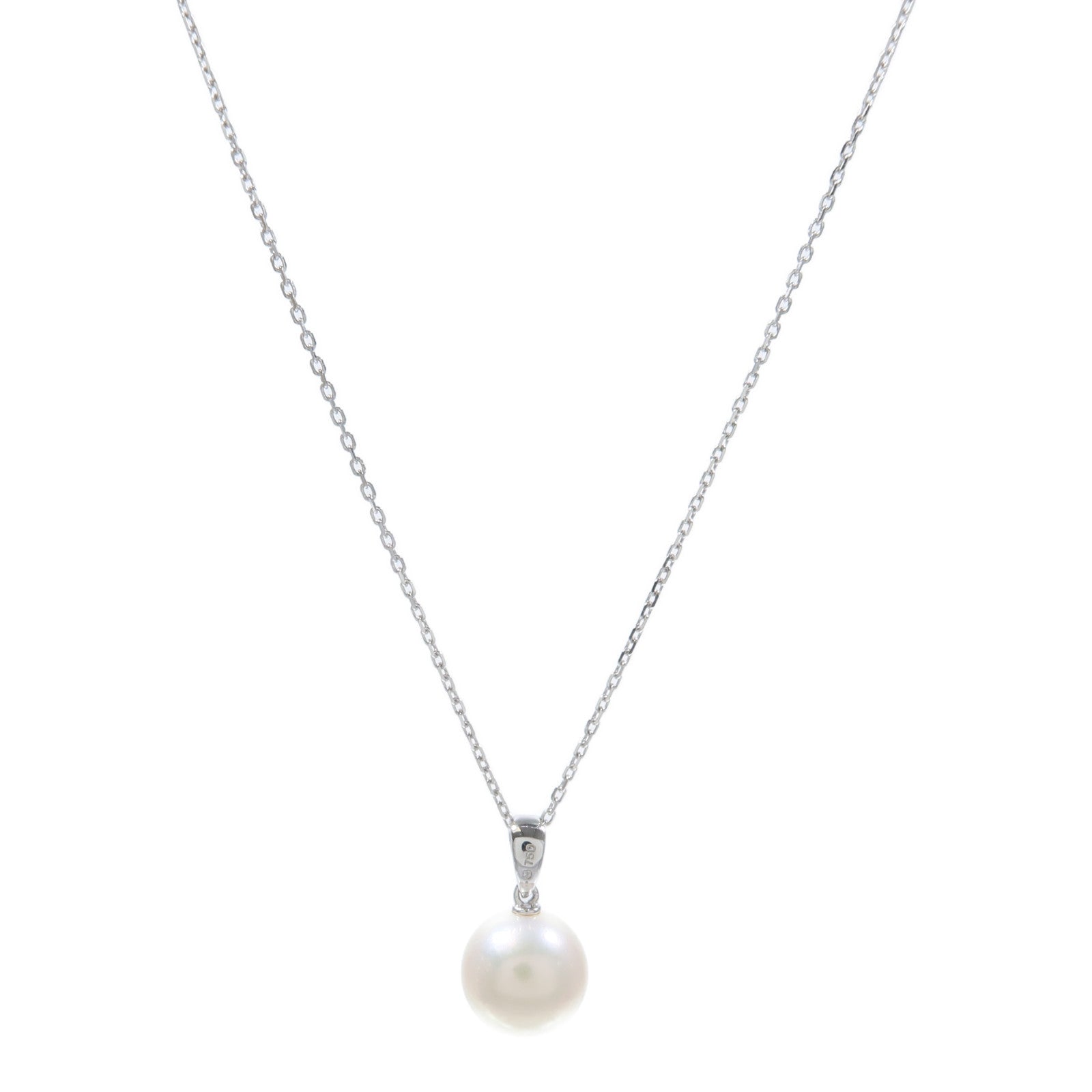 MIKIMOTO 18K黃金Pearl NEcklace珍珠項鍊