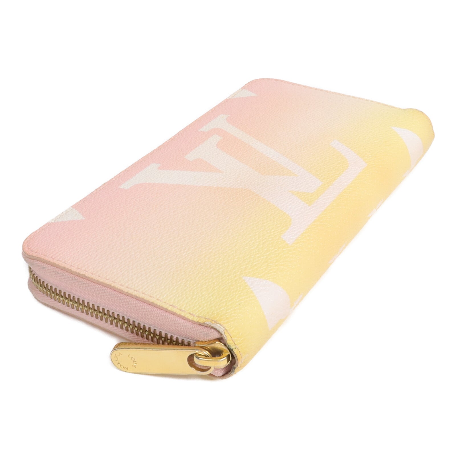 LOUIS VUITTON Monogram By The Pool Zippy Wallet金扣長錢包