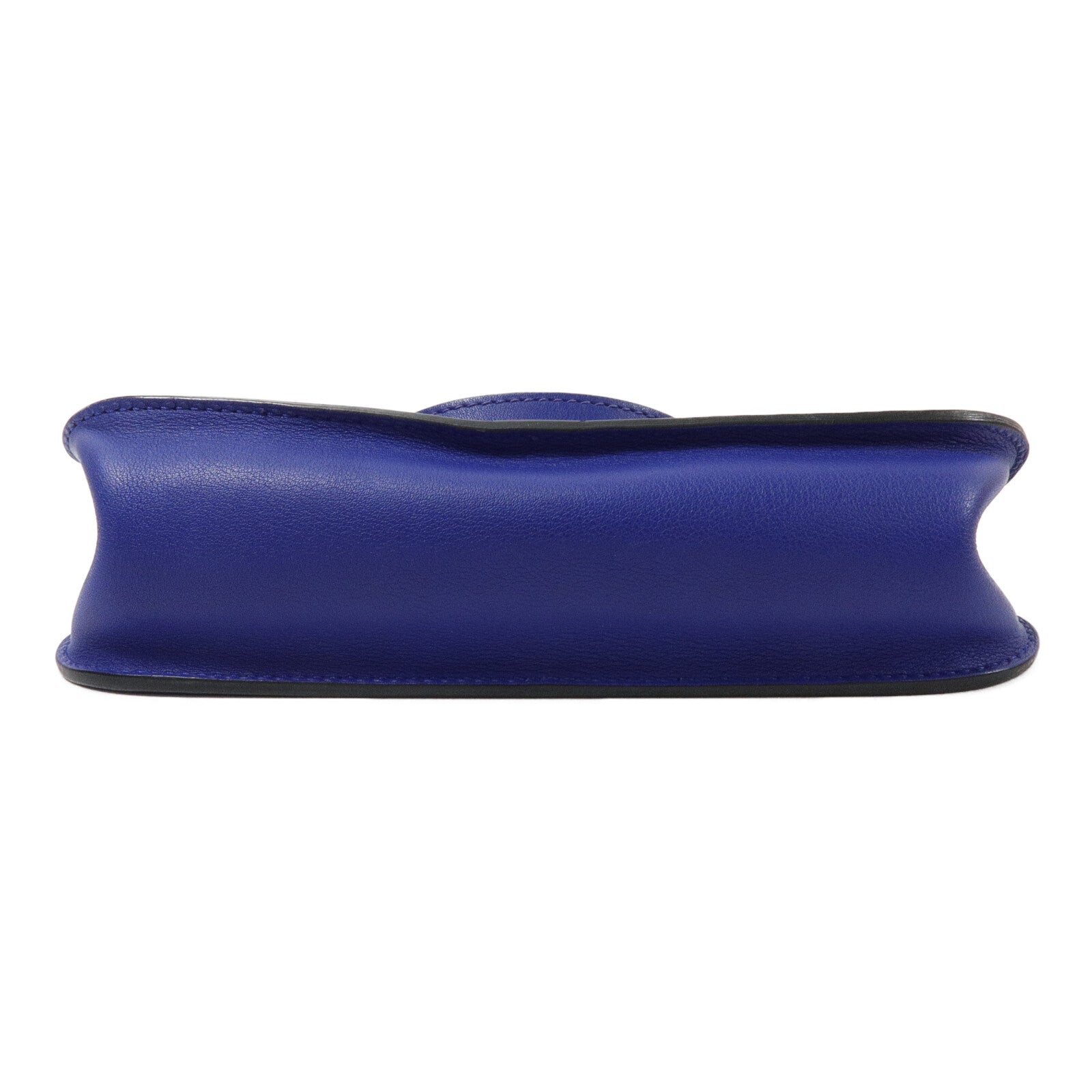 HERMES Swift皮革Mini Halzan手挽肩背兩用袋Electric Blue