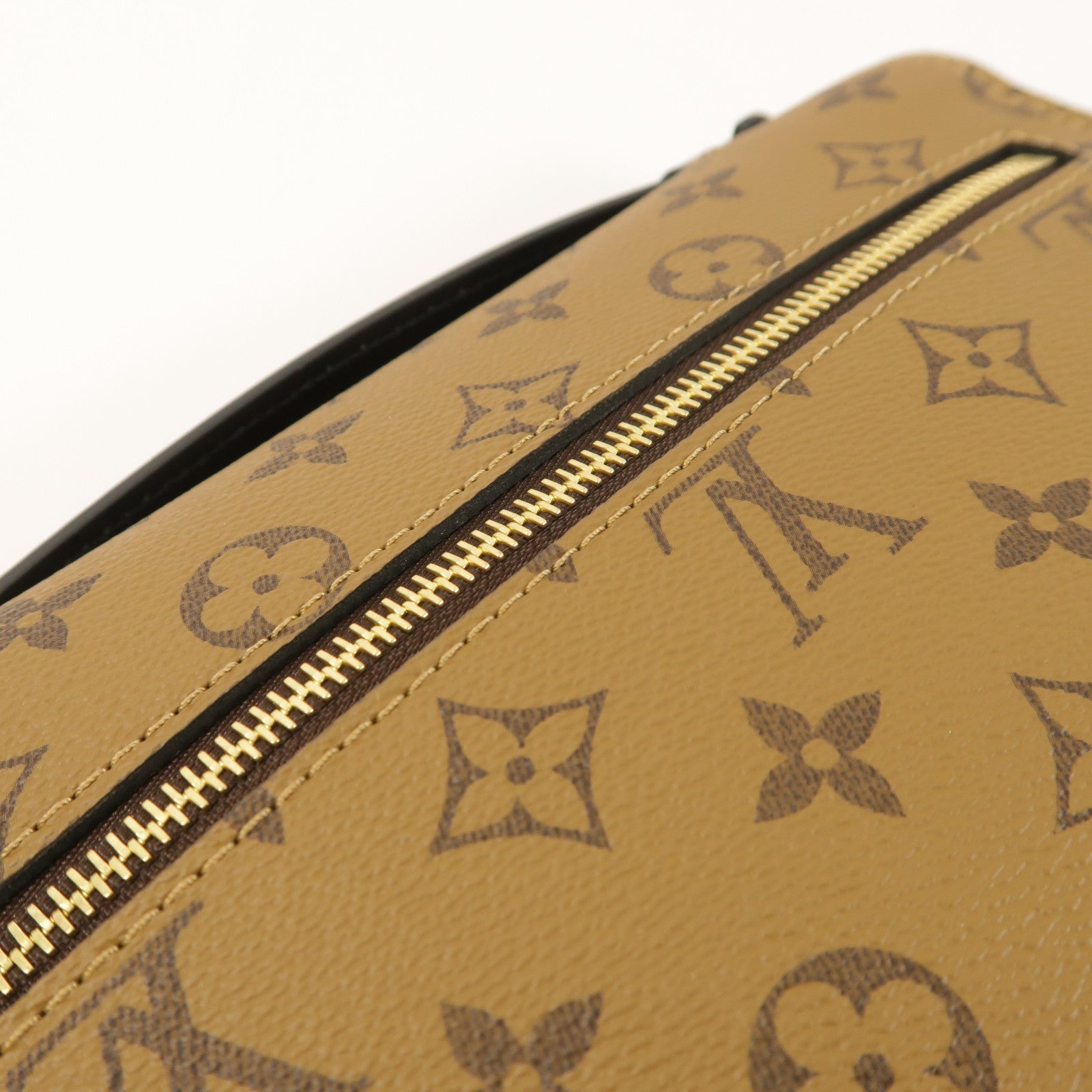 LOUIS VUITTON Monogram Reverse Pochette Metis金扣手挽肩背兩用袋