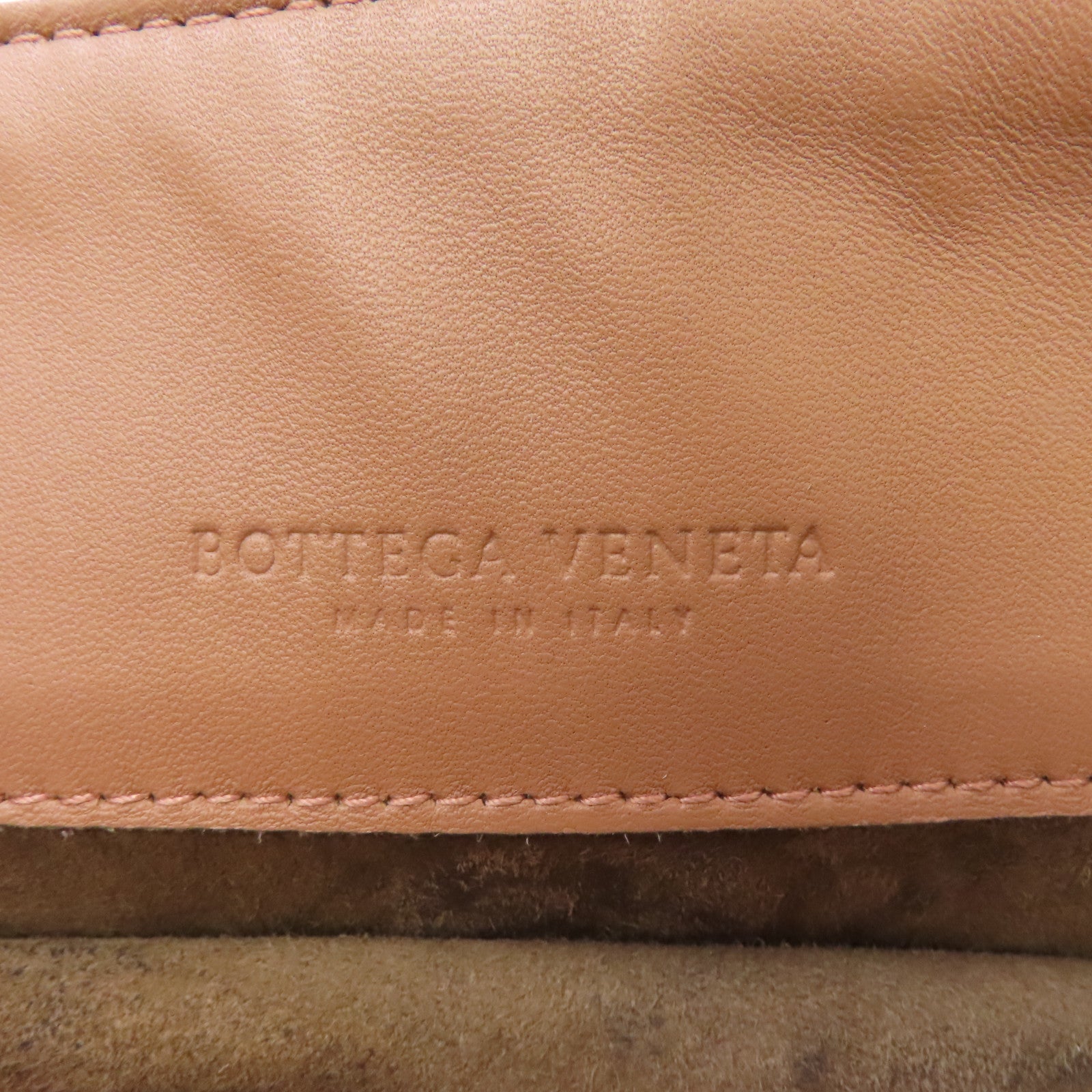 BOTTEGA VENETA 【激減優惠】織紋皮革/蛇皮皮革Chain Shoulder Bag鏈帶肩背袋杏色