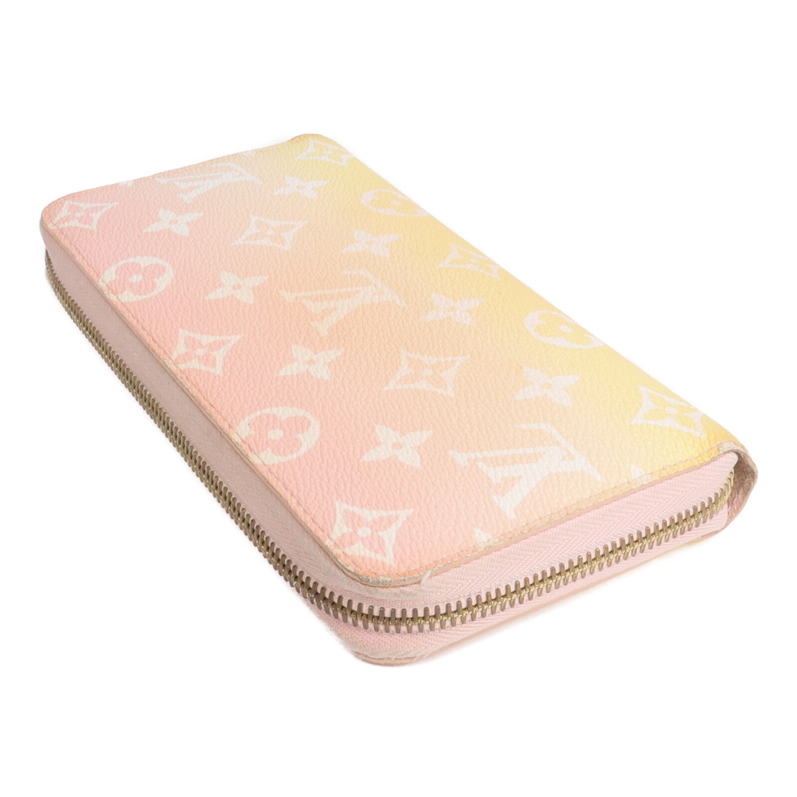 LOUIS VUITTON Monogram By The Pool Zippy Wallet金扣長錢包
