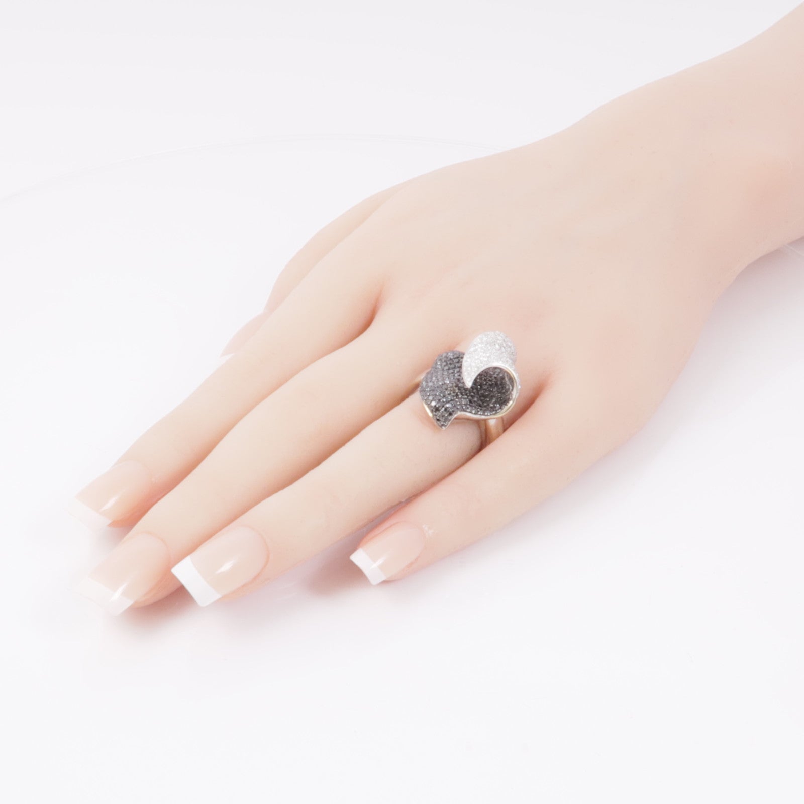 JEWELRY 【激減優惠】18K白金Diamond Ring鑽石戒指US#7.25