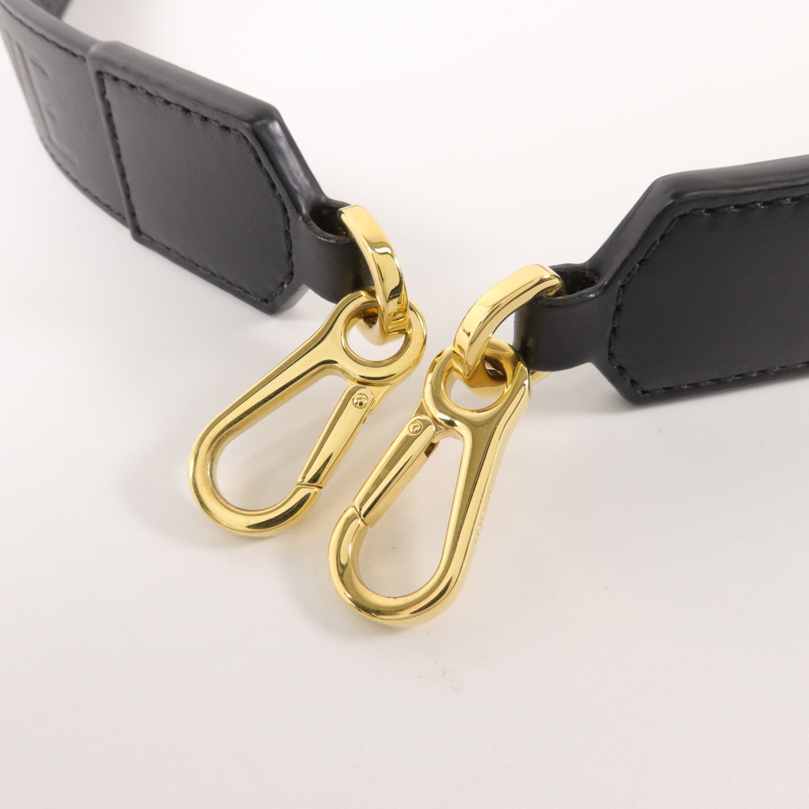 LOEWE 牛皮皮革Anagram Strap肩帶