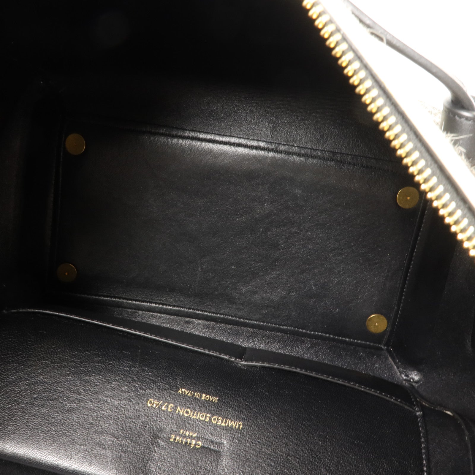 CELINE 牛皮皮革/馬毛Mirco Belt Bag肩背袋