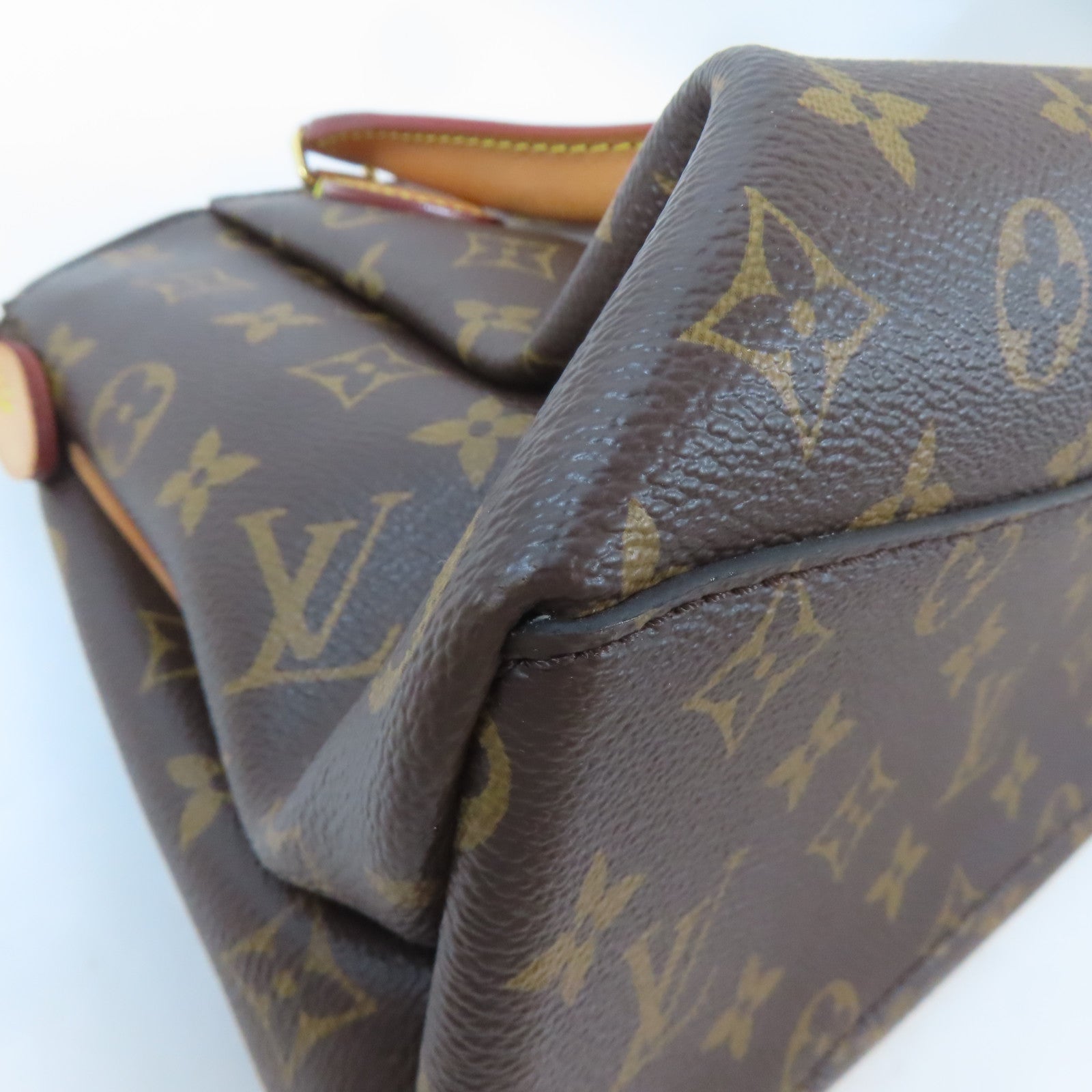 LOUIS VUITTON 【激減優惠】Monogram Rivoli PM金扣手挽肩背兩用袋棕色