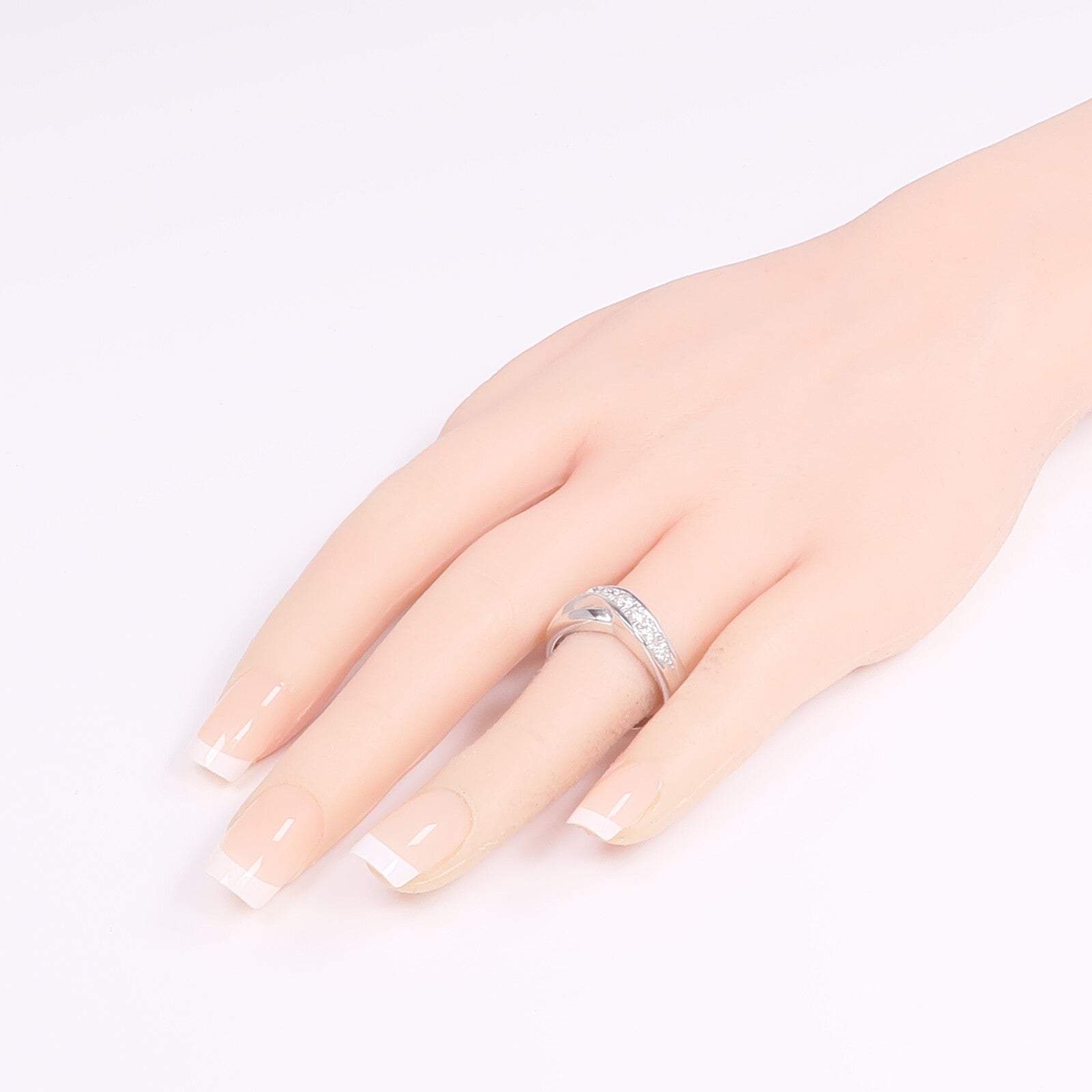 JEWELRY PT1000鉑金Diamond Ring鑽石戒指US#8.25