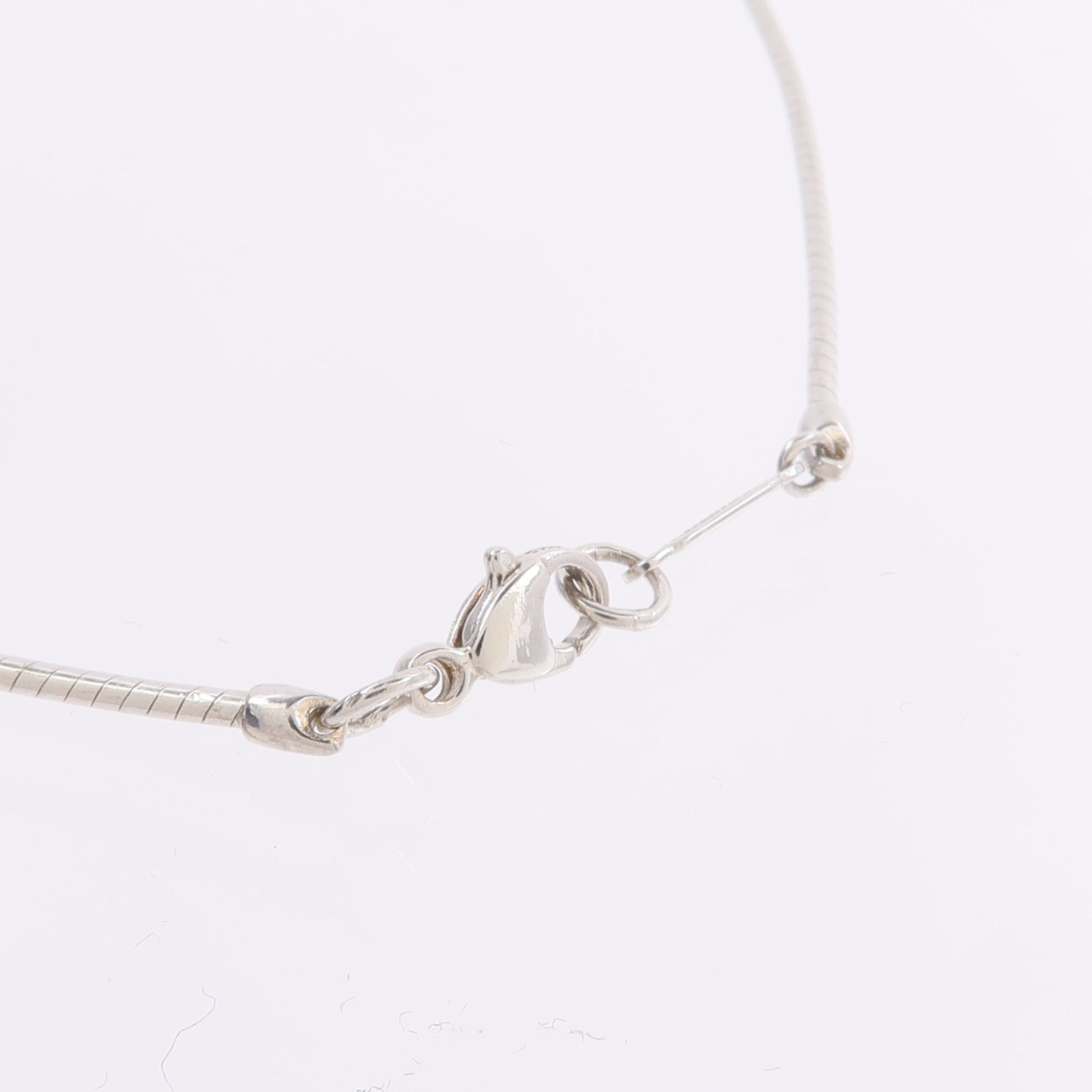 TIFFANY＆CO 925純銀Pierced Heart Wire Necklace項鍊