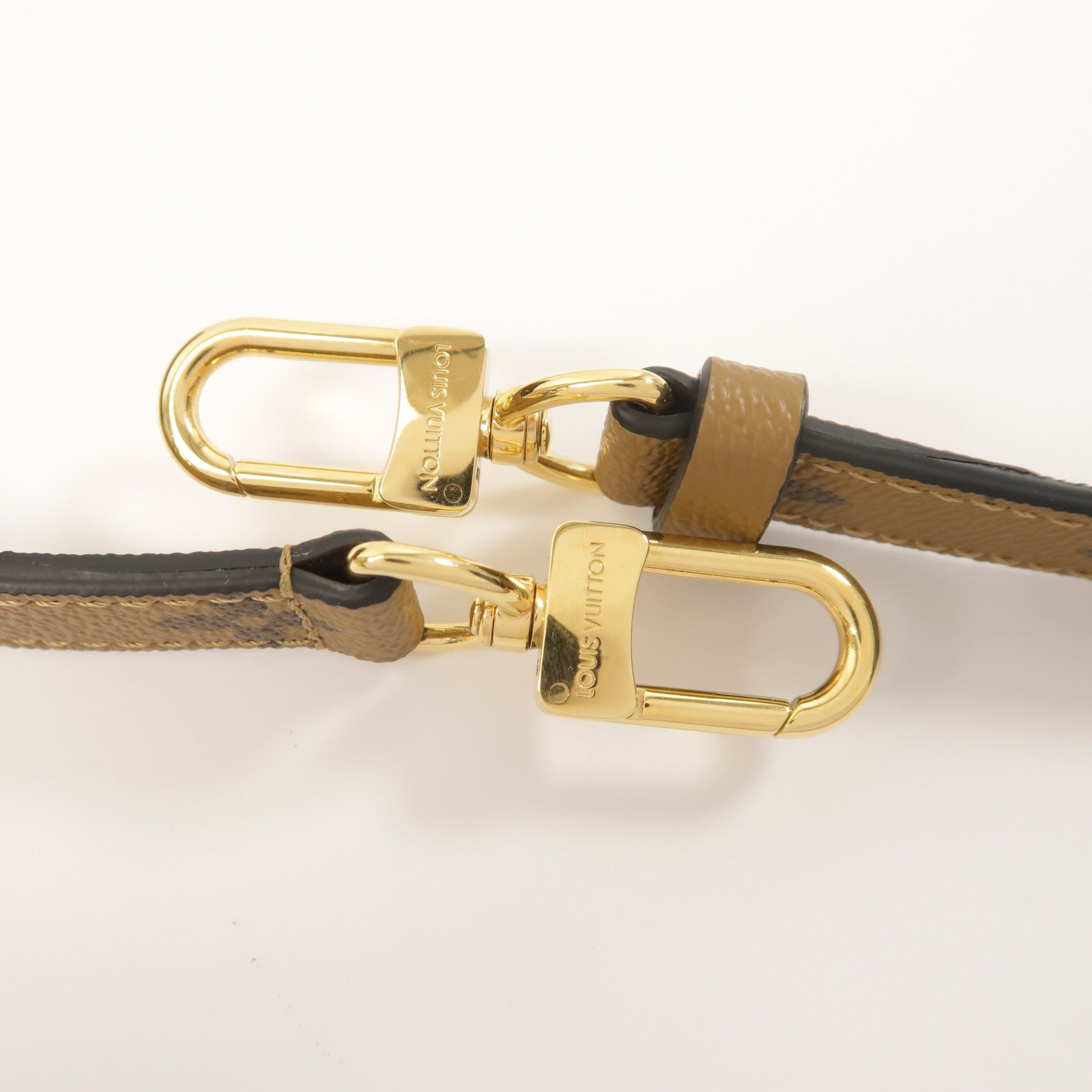 LOUIS VUITTON Monogram Reverse Pochette Metis金扣手挽肩背兩用袋