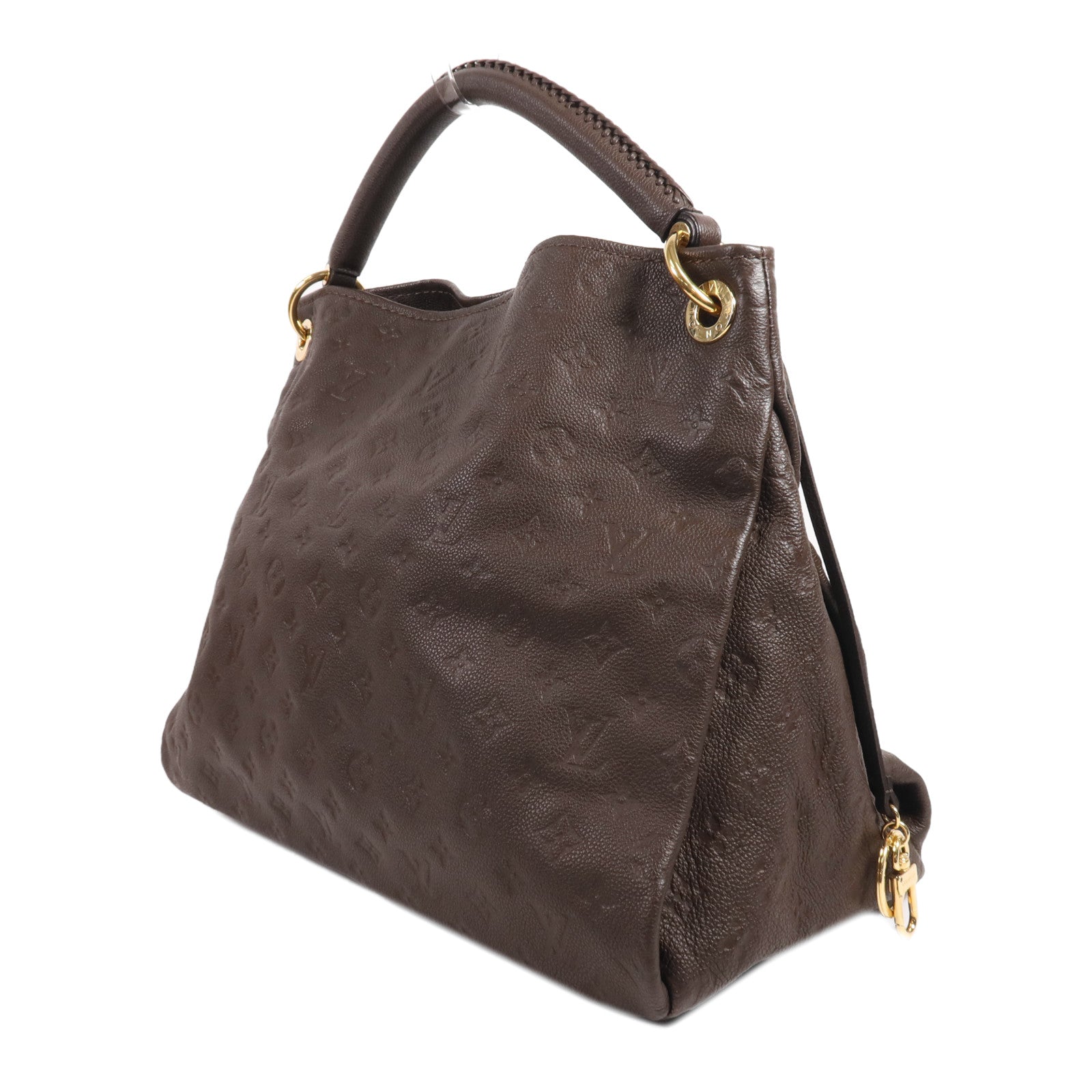 LOUIS VUITTON Monogram Empreinte Artsy MM金扣手挽袋