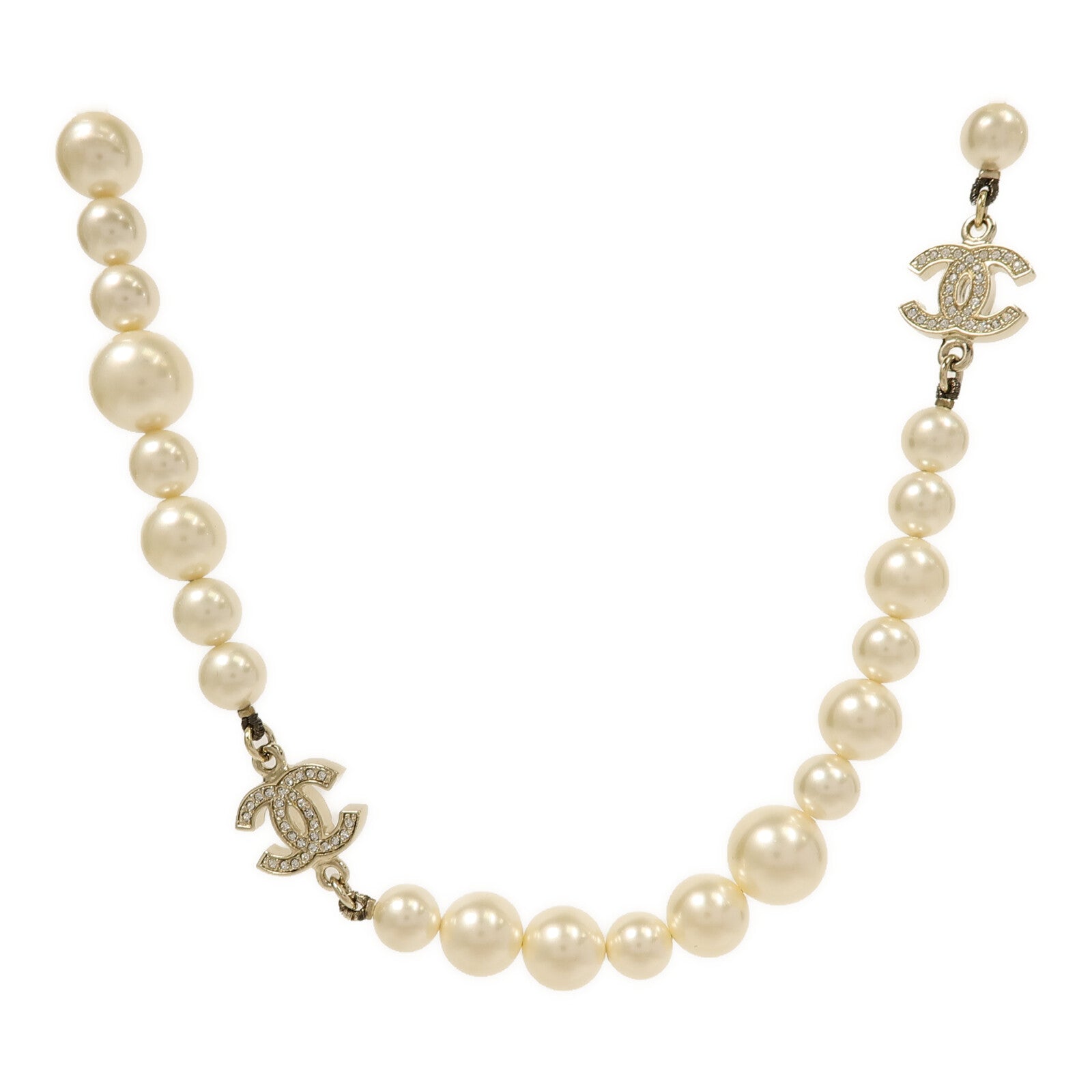 CHANEL 金屬/PVC Necklace項鍊