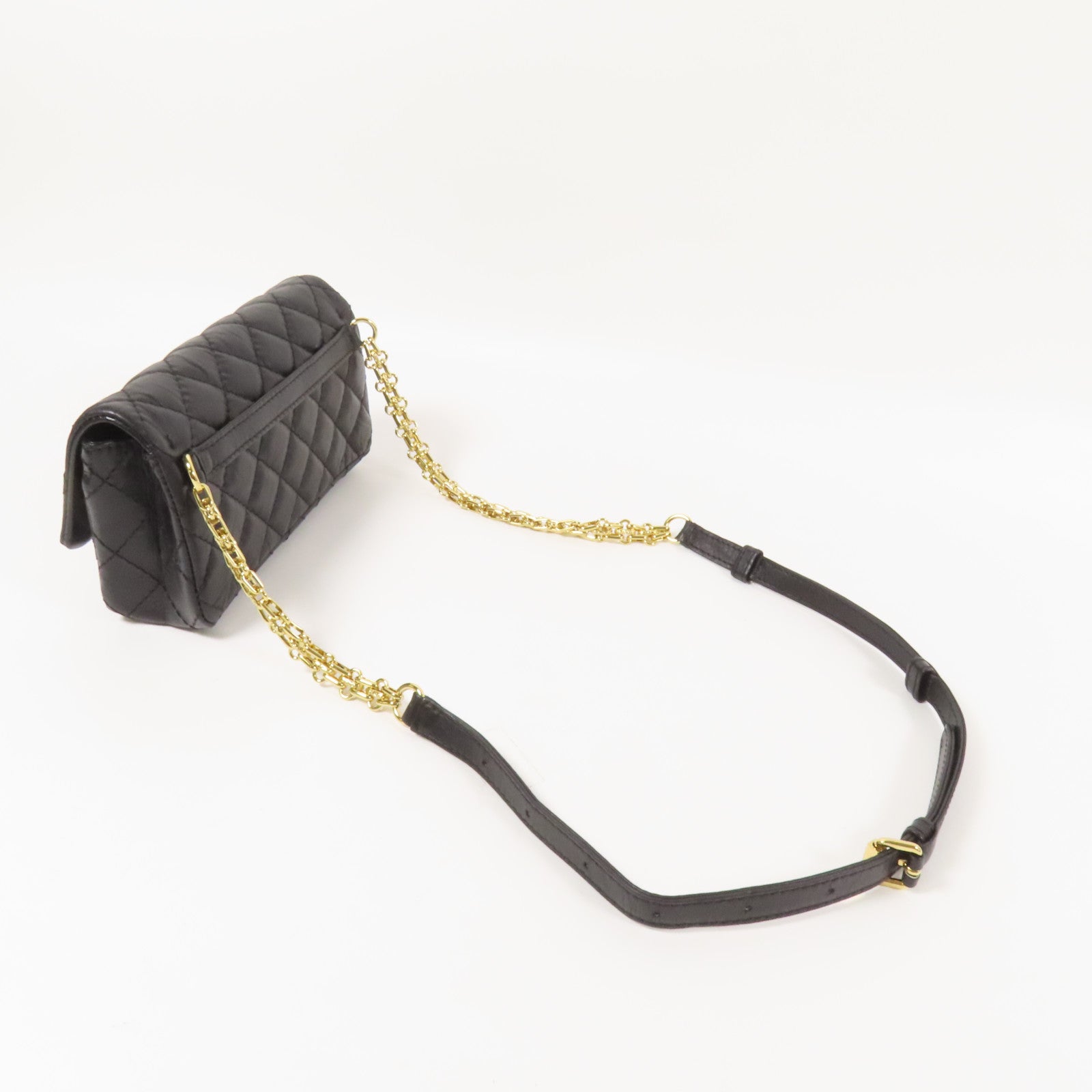 CHANEL 牛皮皮革2.55 Waist Bag金扣腰包