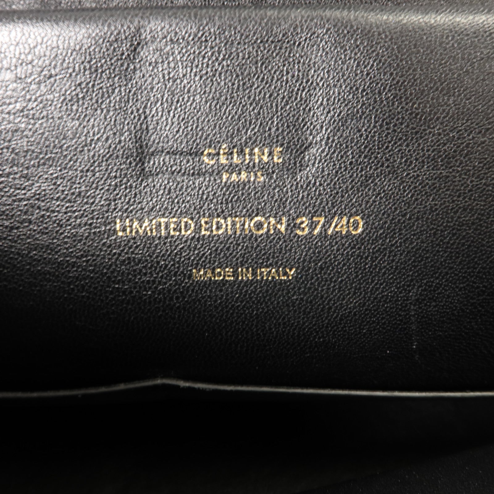 CELINE 牛皮皮革/馬毛Mirco Belt Bag肩背袋