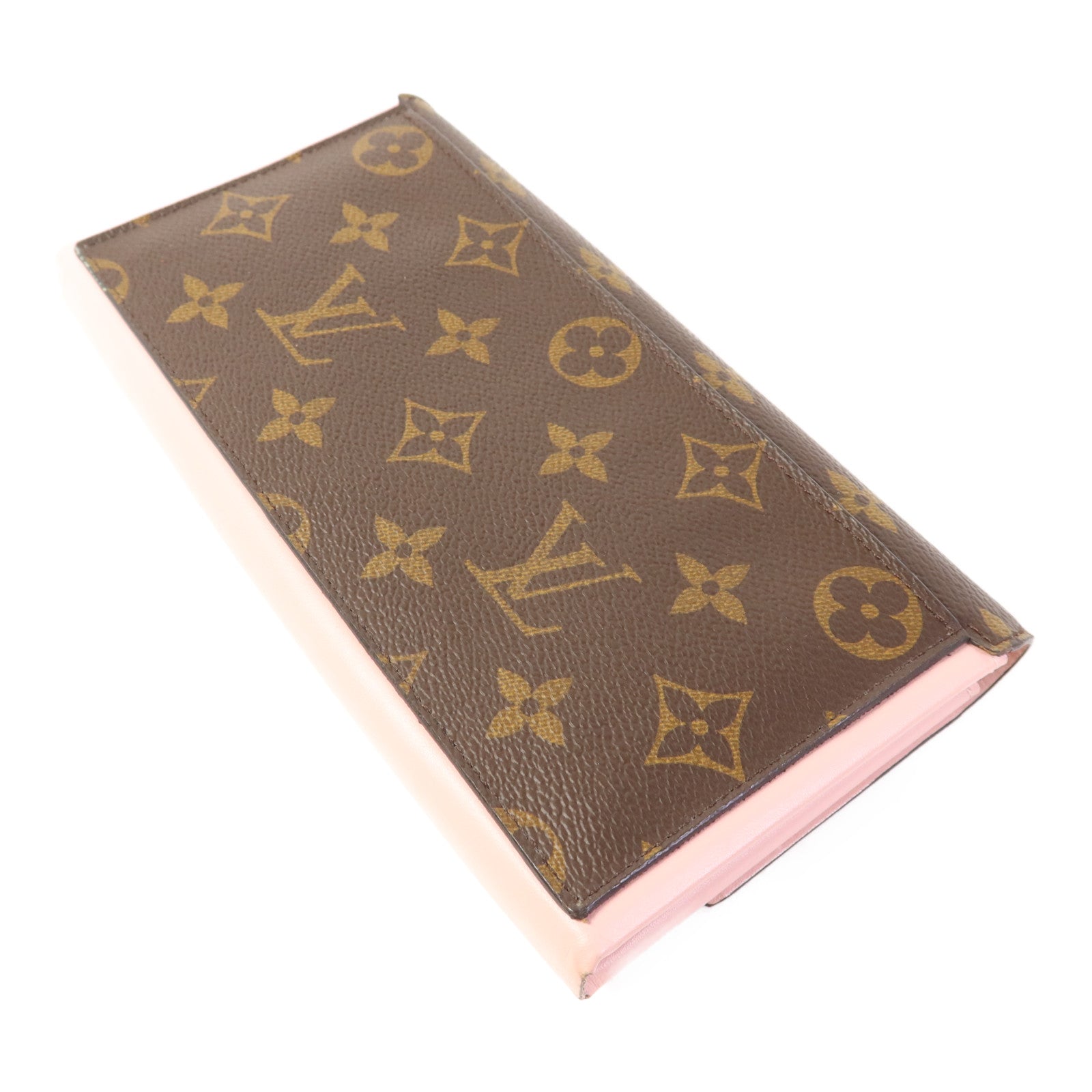 LOUIS VUITTON Monogram Long Bifold Wallet金扣長錢包