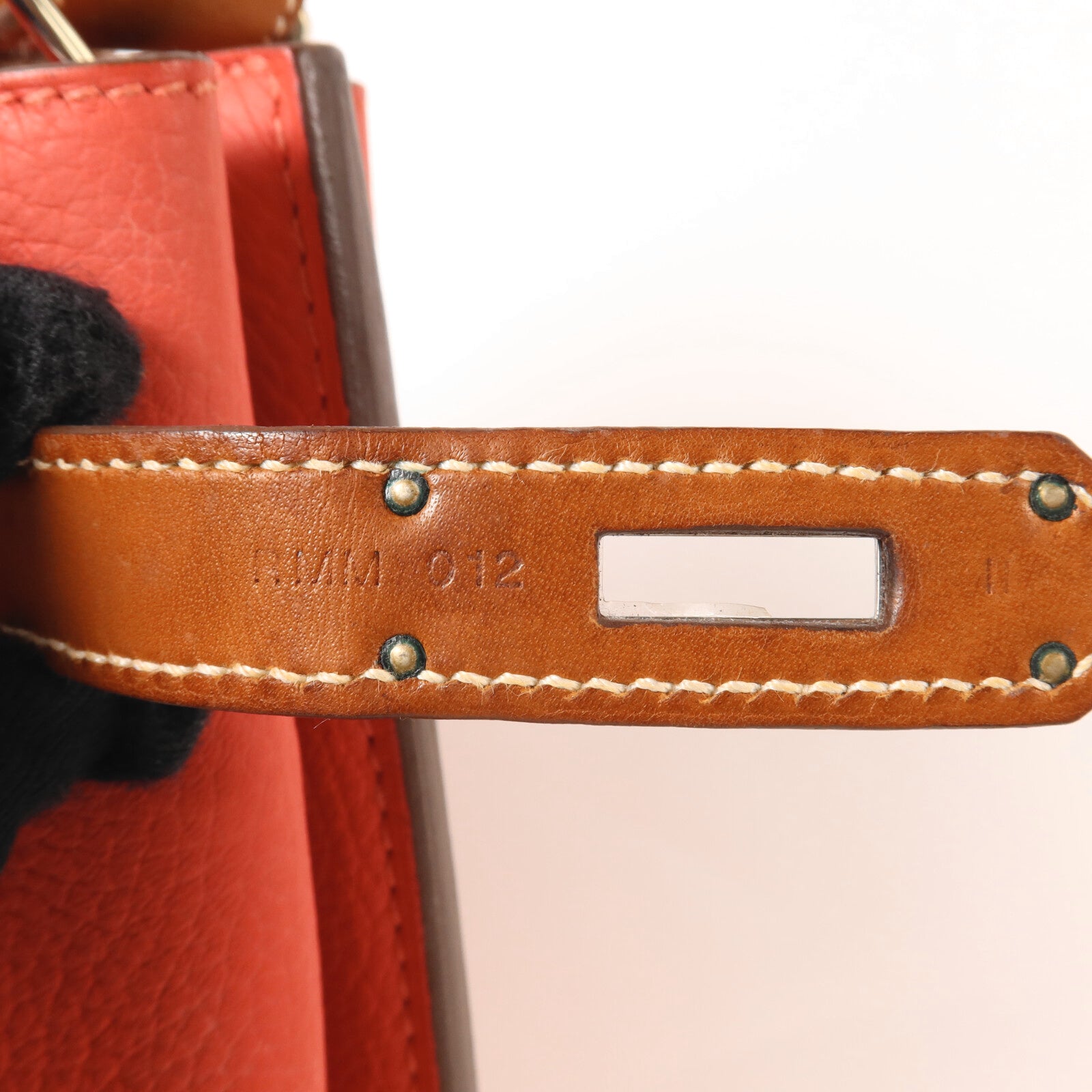 HERMES Togo皮革So Kelly 22肩背袋Fauve/Rose Jaipur
