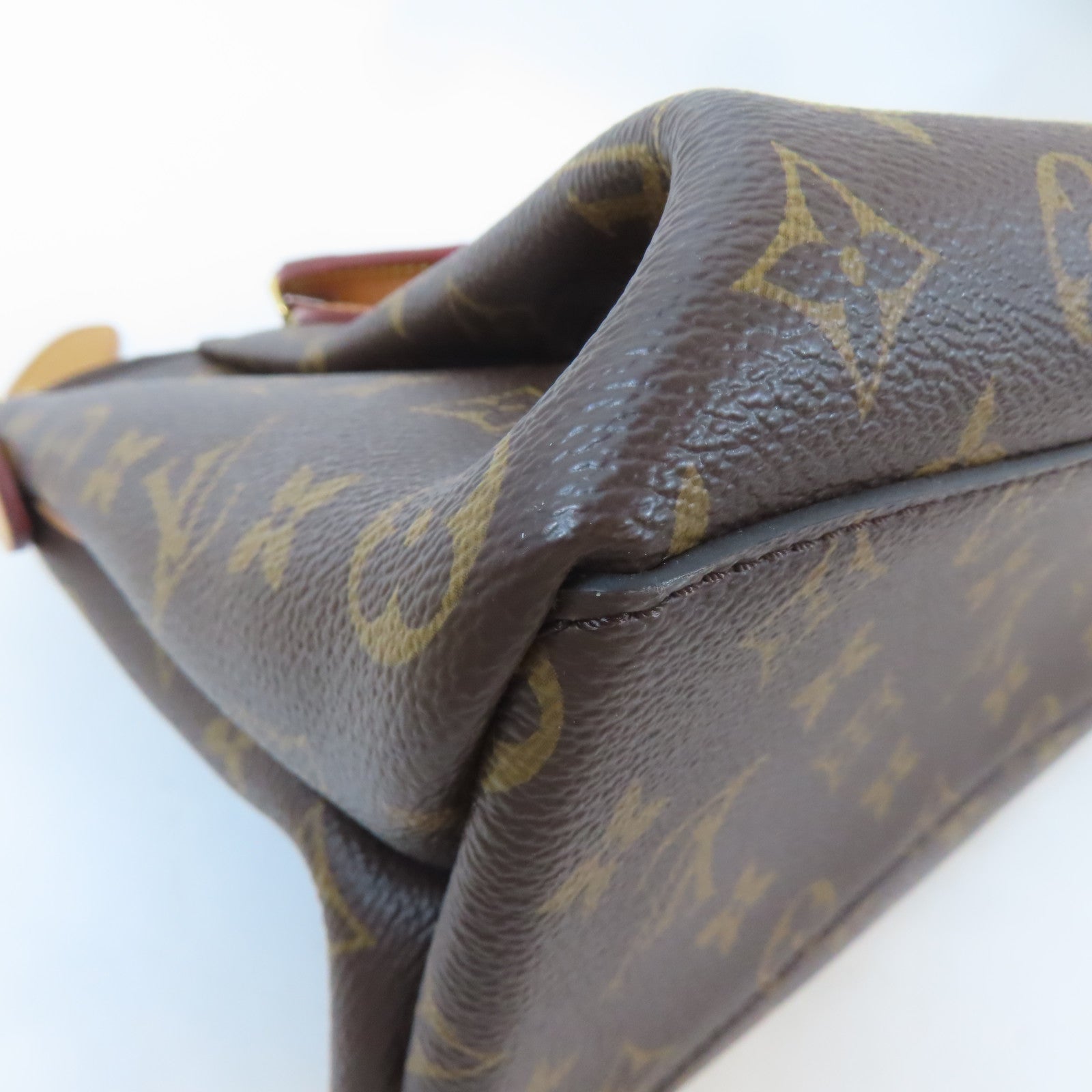 LOUIS VUITTON 【激減優惠】Monogram Rivoli PM金扣手挽肩背兩用袋棕色