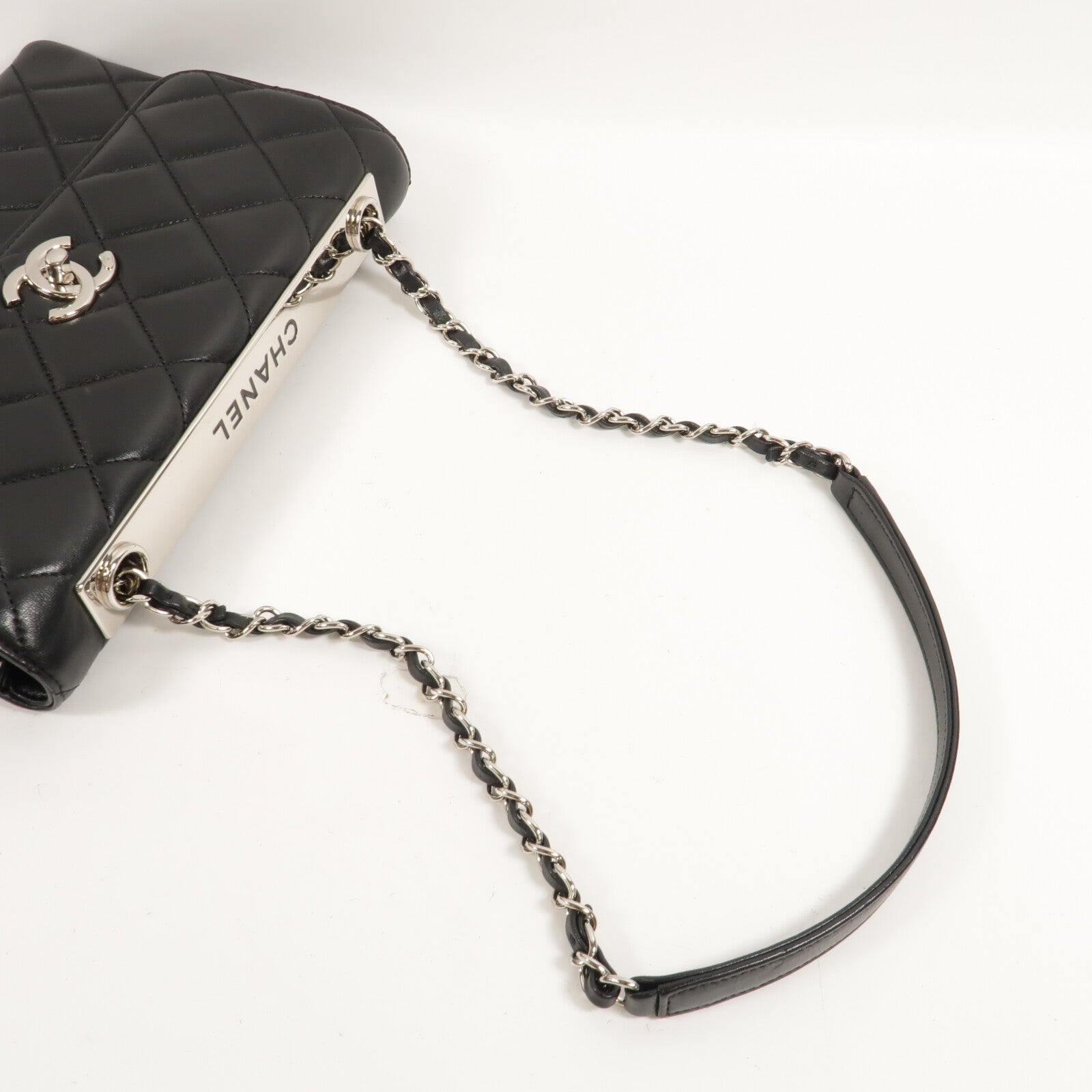 CHANEL 羊皮皮革Trendy CC Flap Bag鏈帶肩背袋