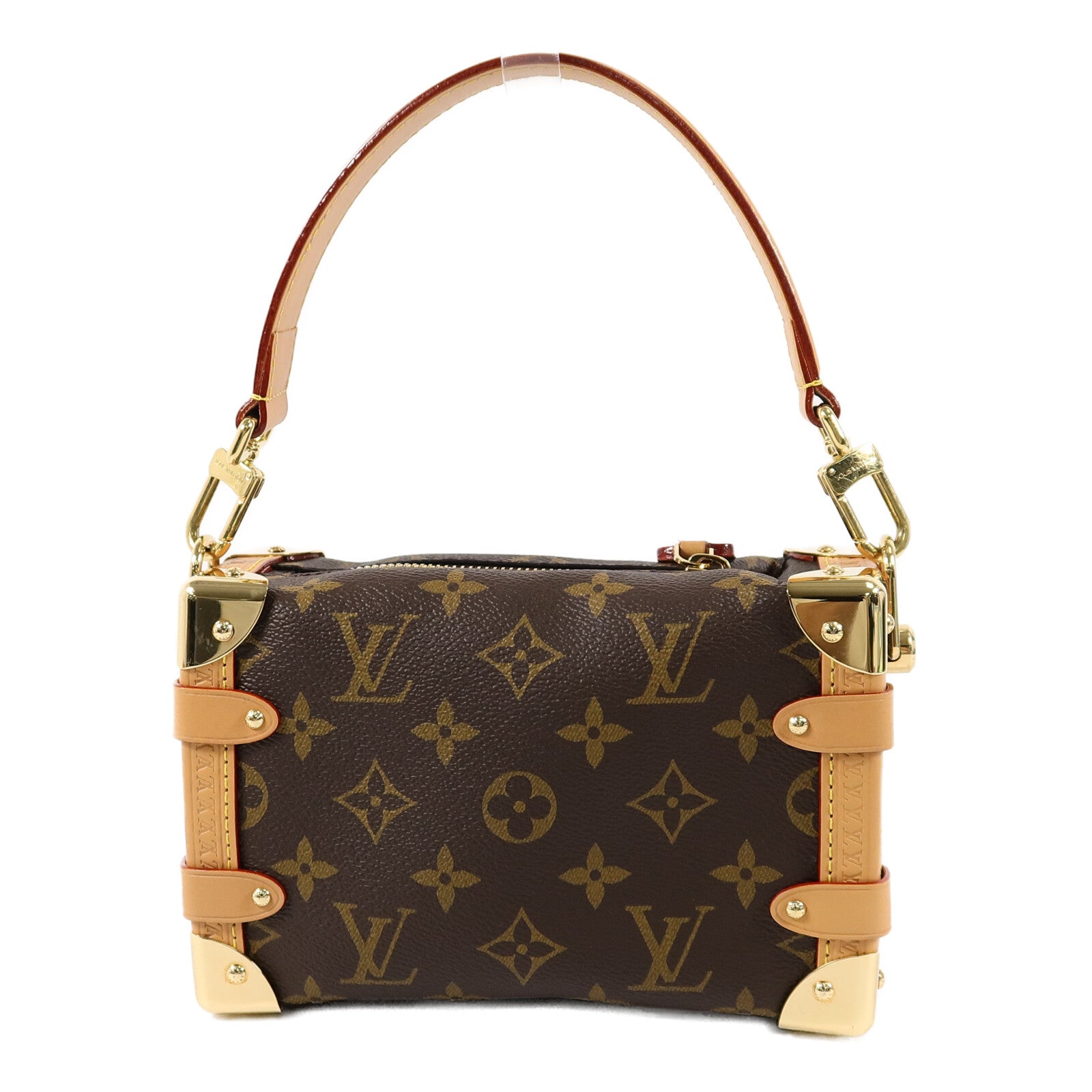 LOUIS VUITTON Monogram Side Trunk PM手挽肩背兩用袋