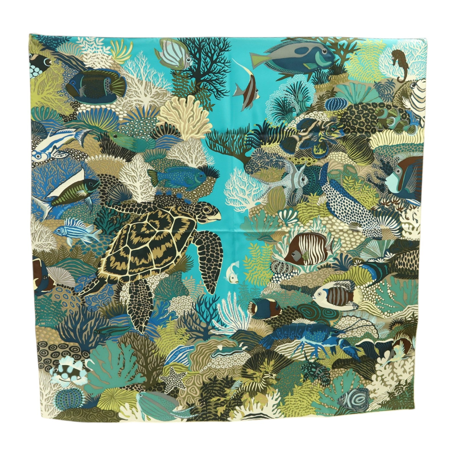 HERMES 絲質Scarf 90x90絲巾