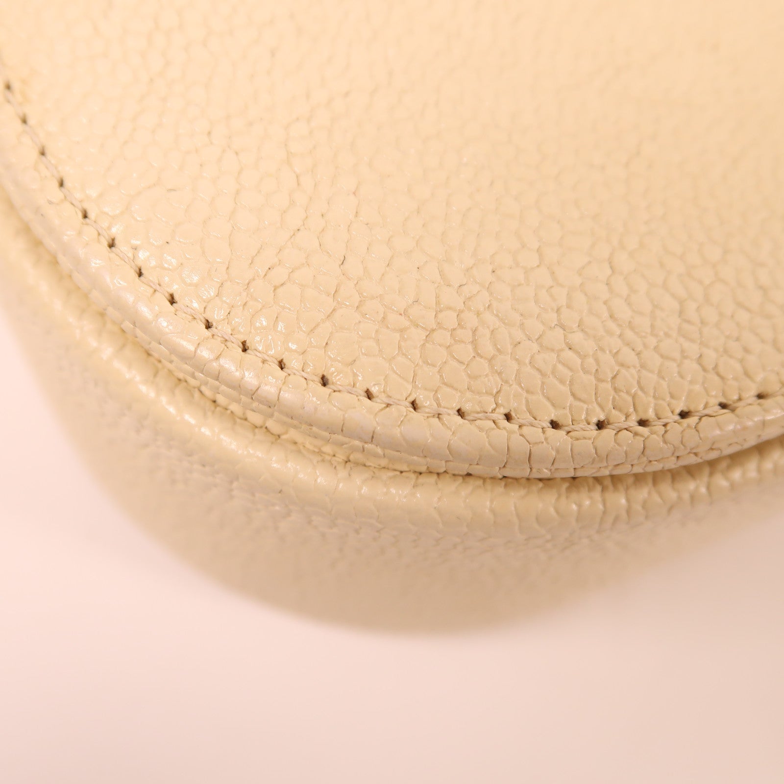 CHANEL 牛皮皮革Chain Shoulder金扣手挽肩背兩用袋