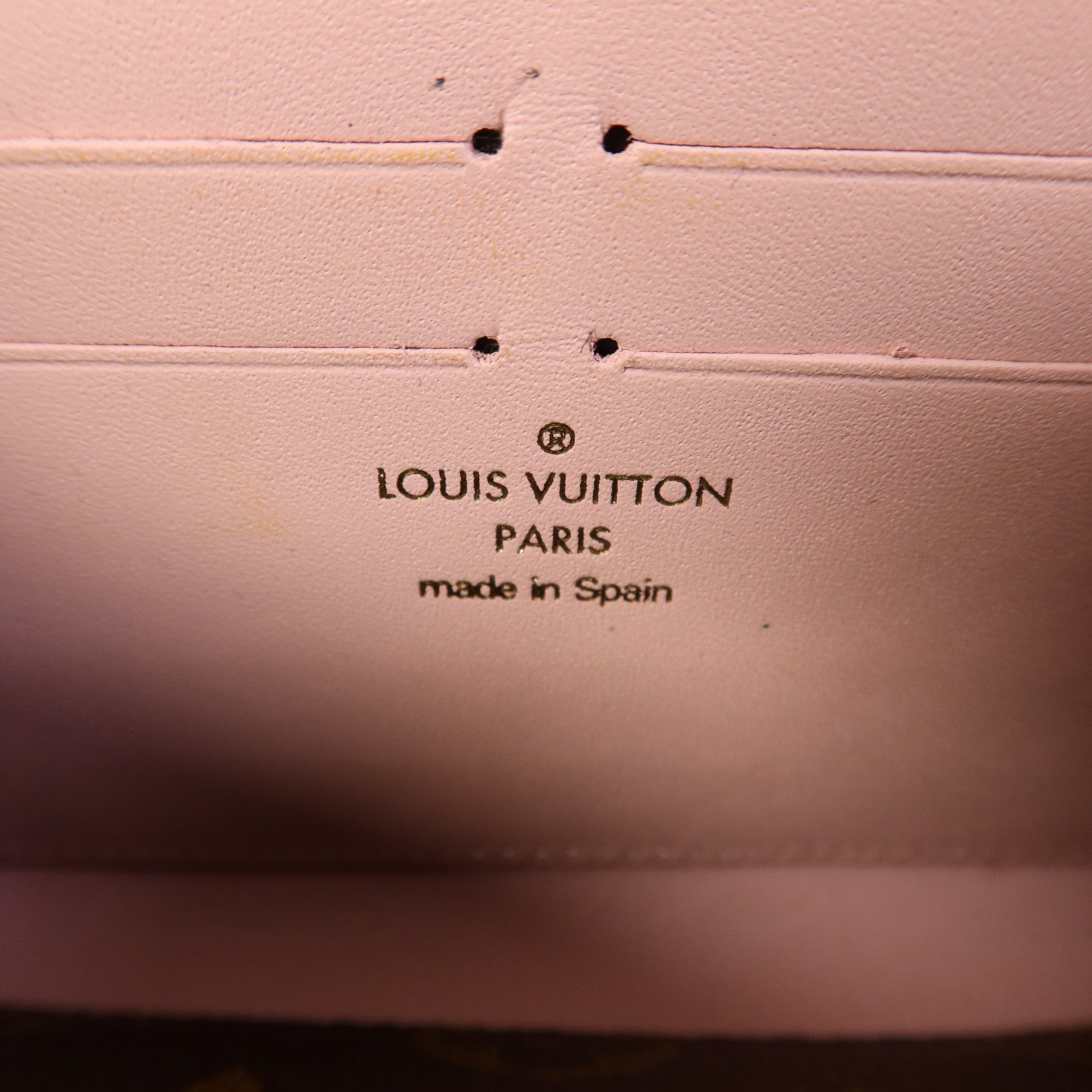 LOUIS VUITTON Monogram Long Bifold Wallet金扣長錢包