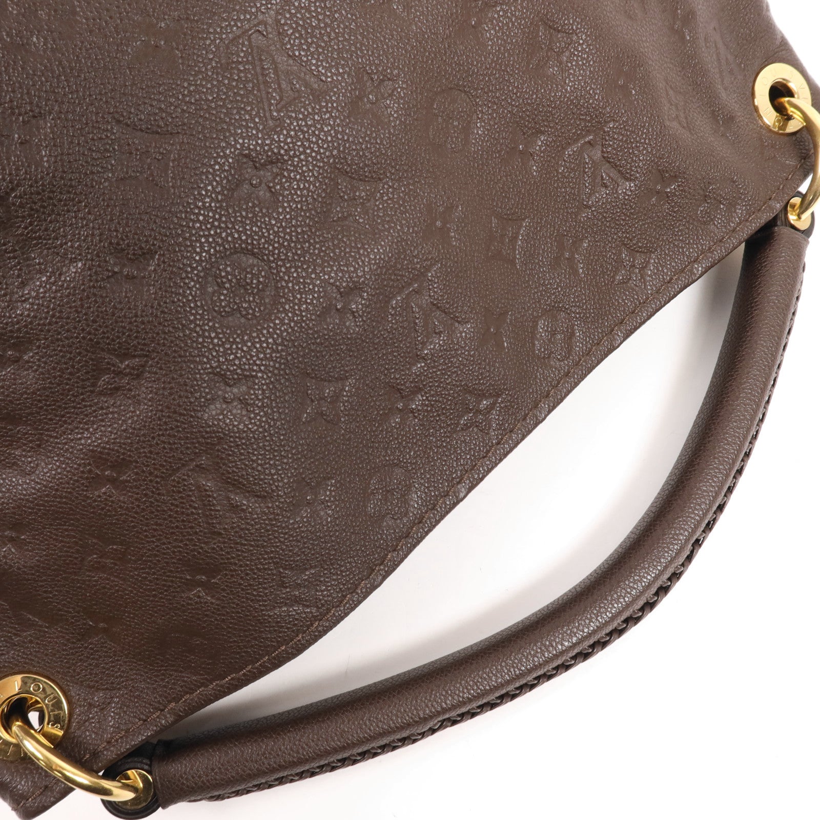 LOUIS VUITTON Monogram Empreinte Artsy MM金扣手挽袋
