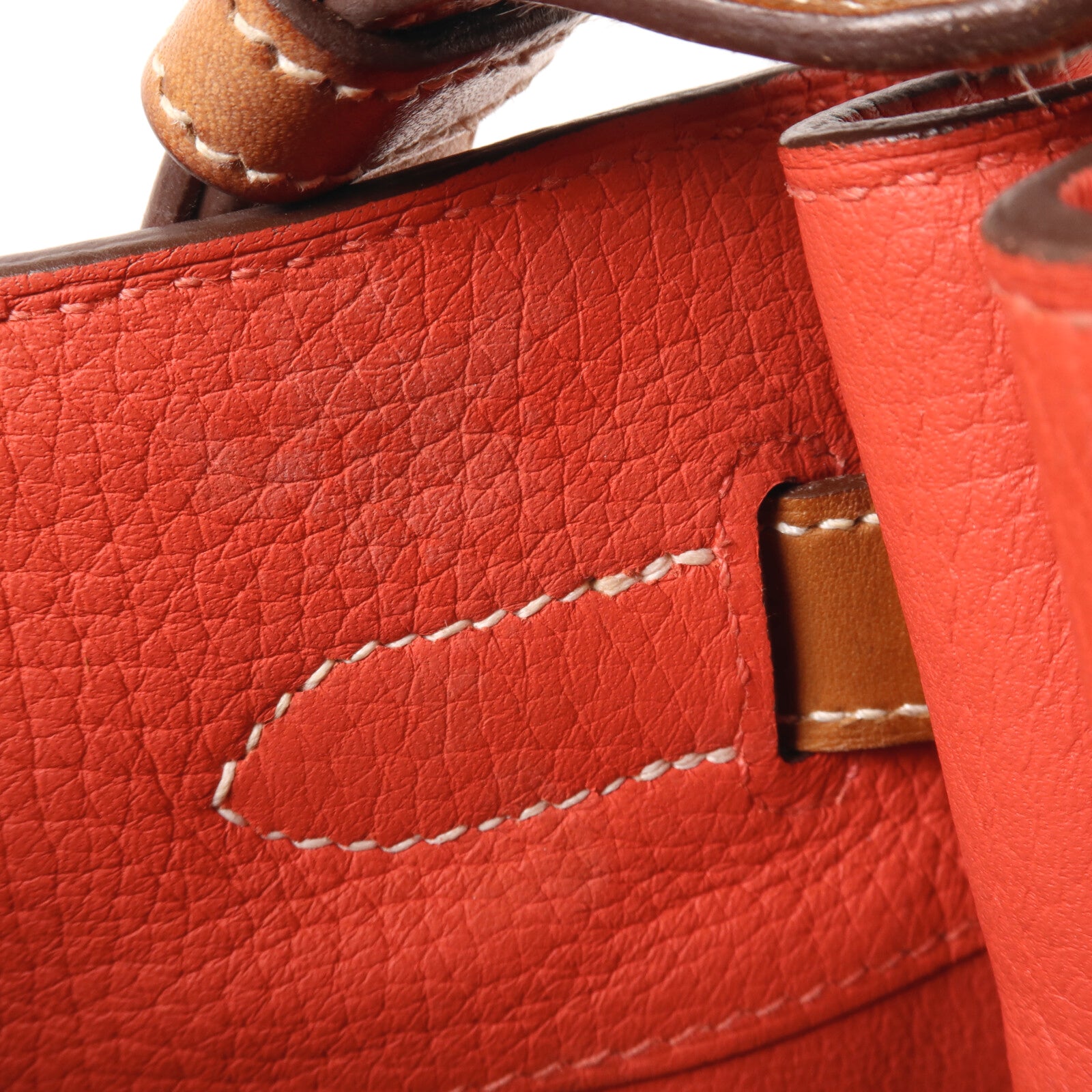 HERMES Togo皮革So Kelly 22肩背袋Fauve/Rose Jaipur