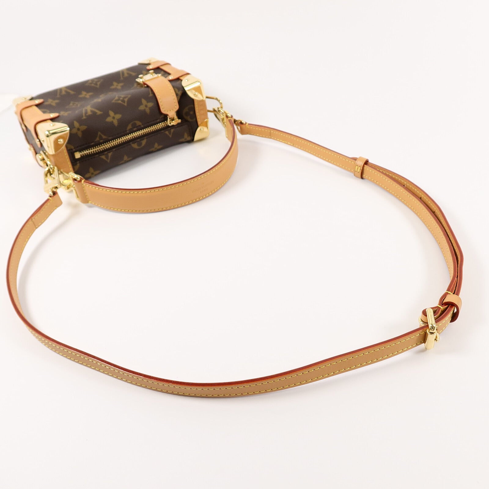 LOUIS VUITTON Monogram Side Trunk PM手挽肩背兩用袋