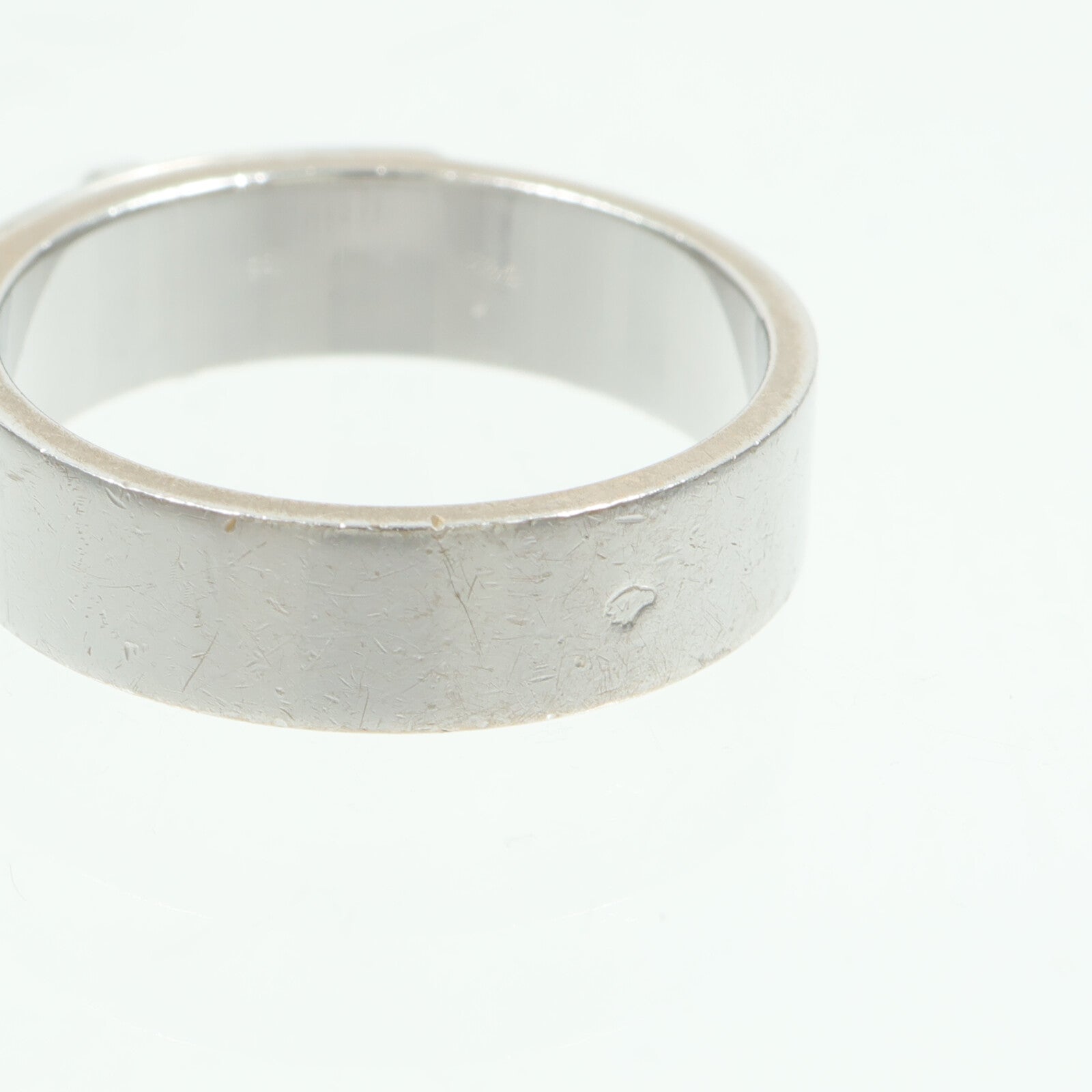 HERMES 18K白金Kelly Ring戒指