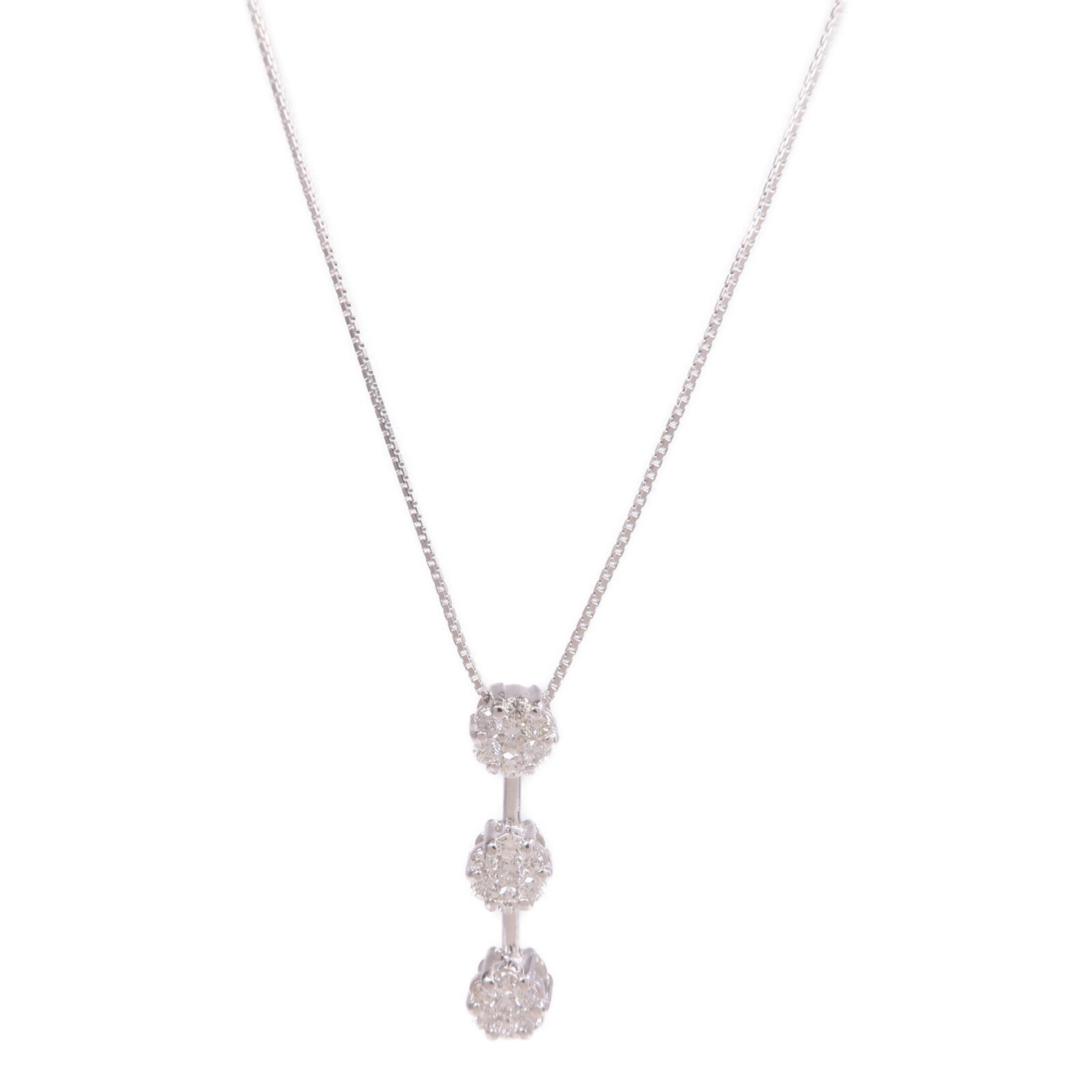 JEWELRY 【激減優惠】18K白金Diamond Necklace鑽石項鍊