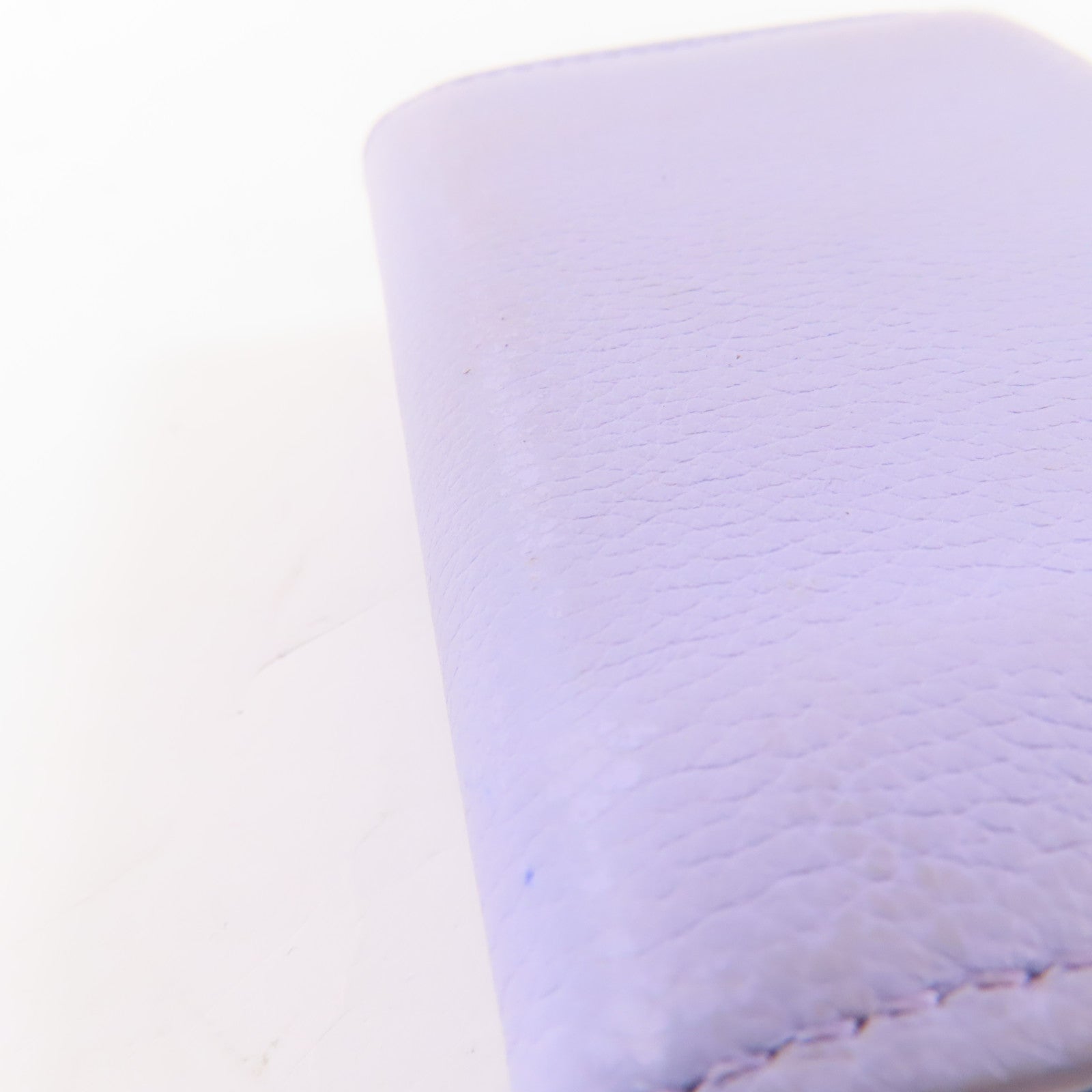 LOUIS VUITTON 牛皮皮革Lockmini Wallet銀扣錢包